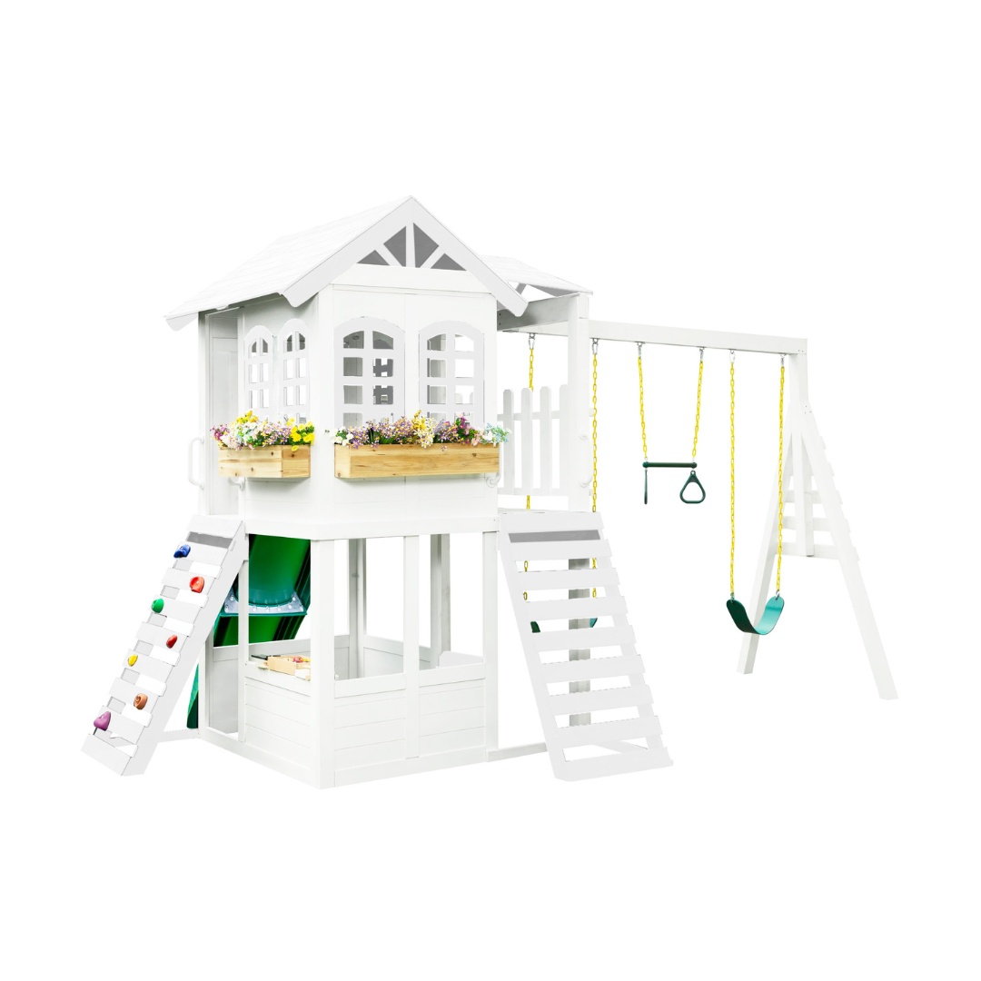 Reign Two Story Playhouse Custom Color
