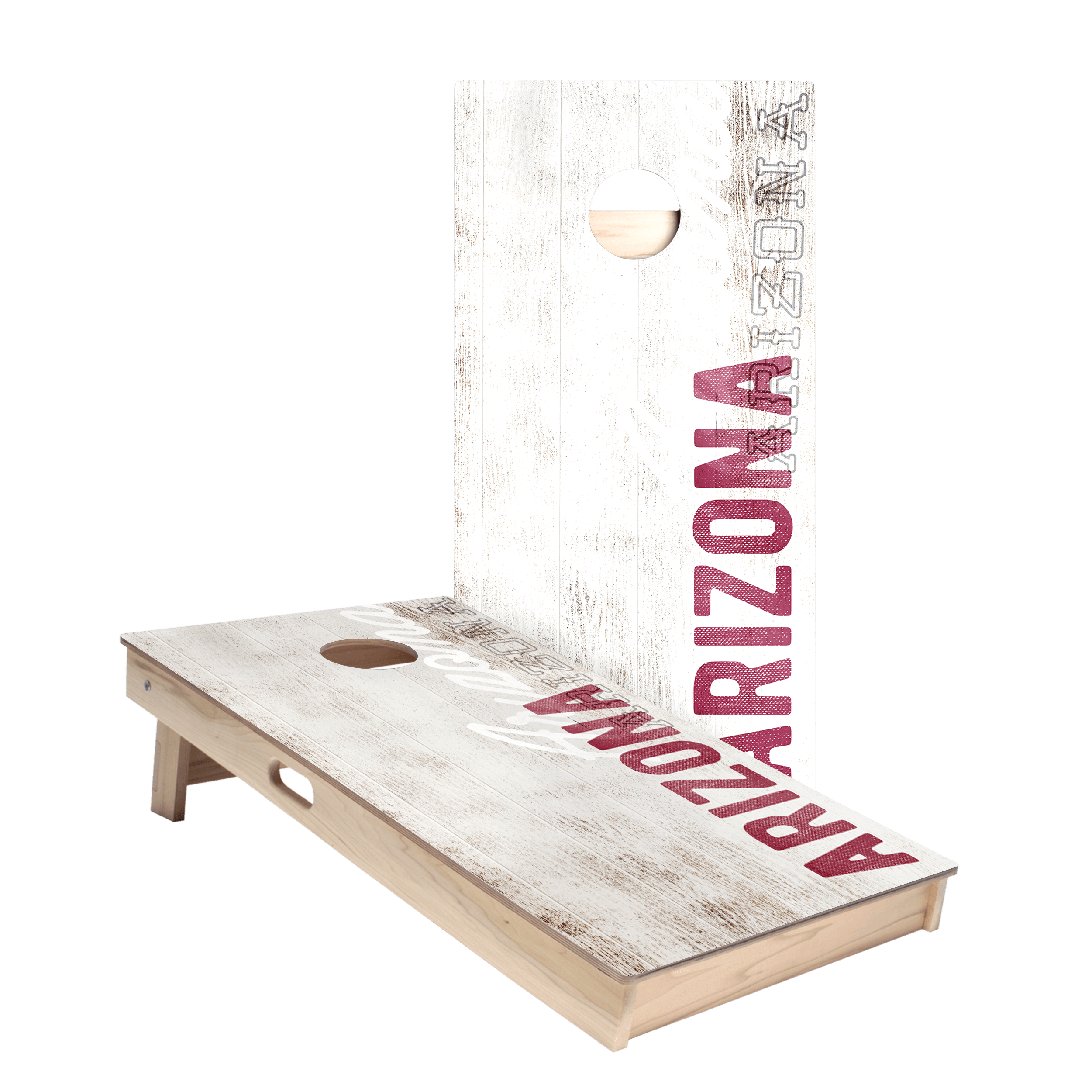 Arizona Football Vintage Gameday Star Cornhole Boards