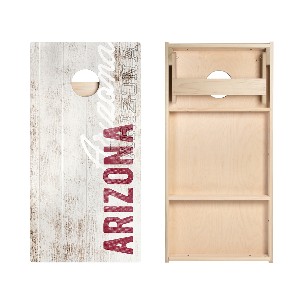Arizona Football Vintage Gameday Star Cornhole Boards