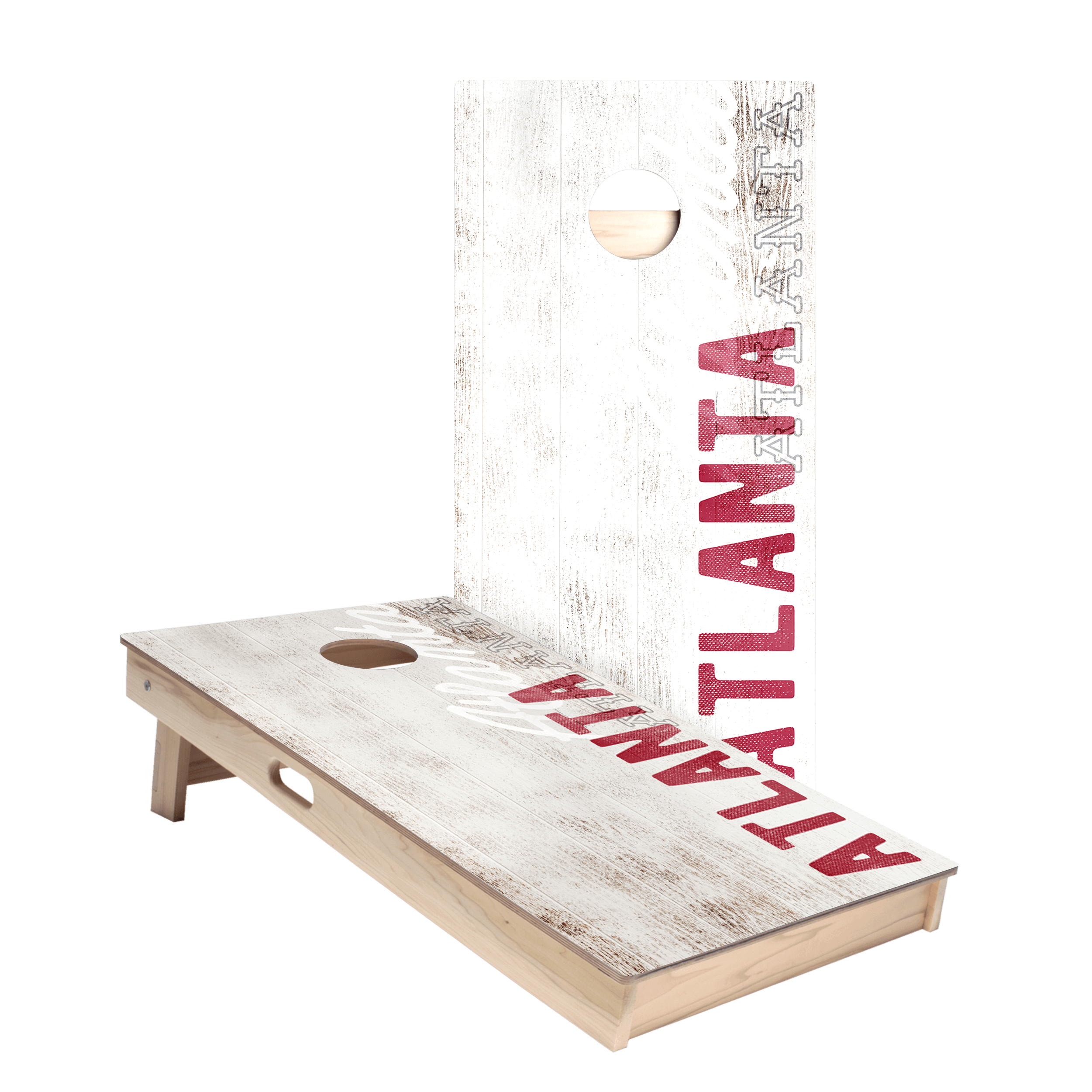 Atlanta Football Vintage Gameday Star Cornhole Boards