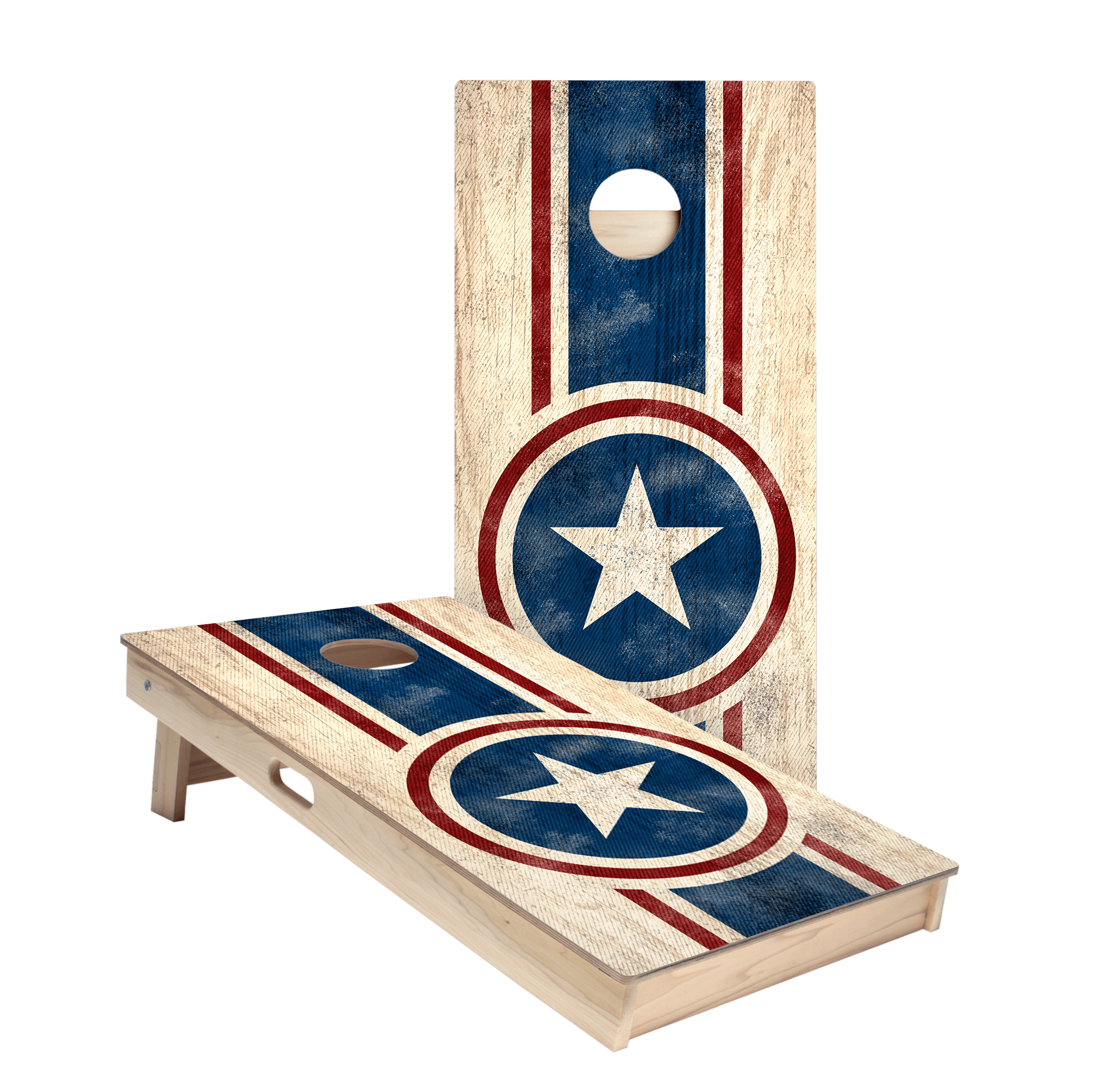 American Hero Star Cornhole Boards