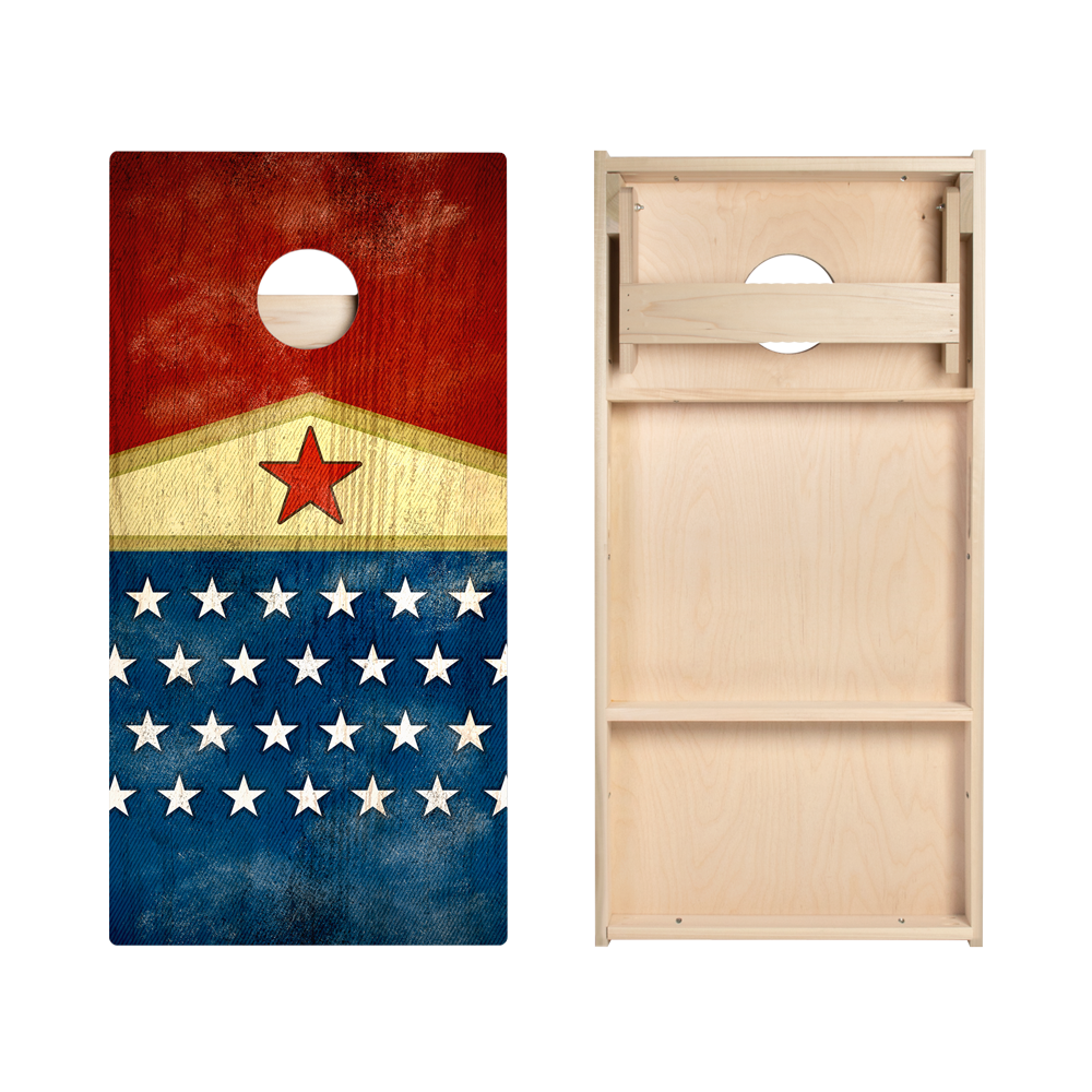 American Stars Star Cornhole Boards