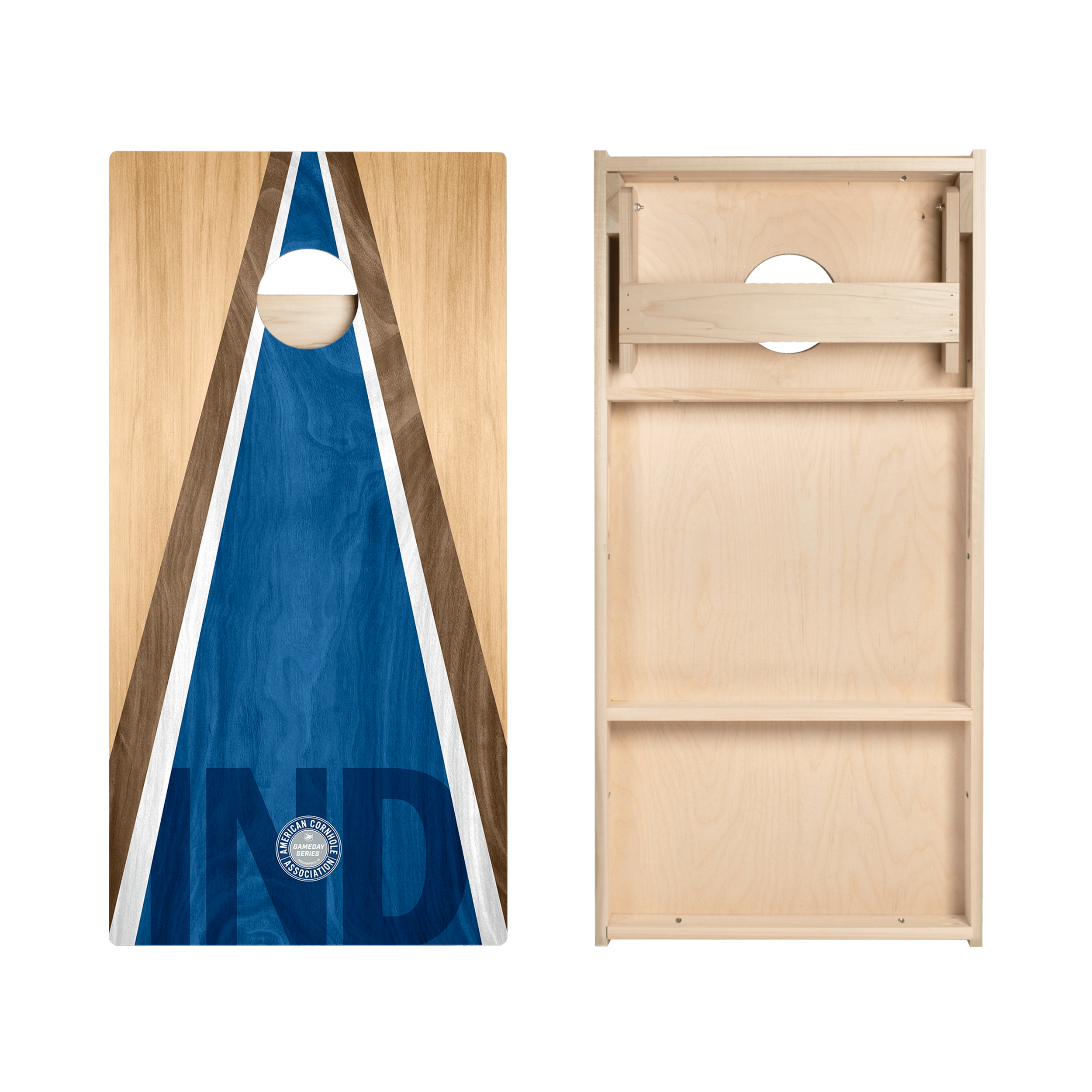 Indianapolis Football Gameday Classic Triangle Star Cornhole Boards