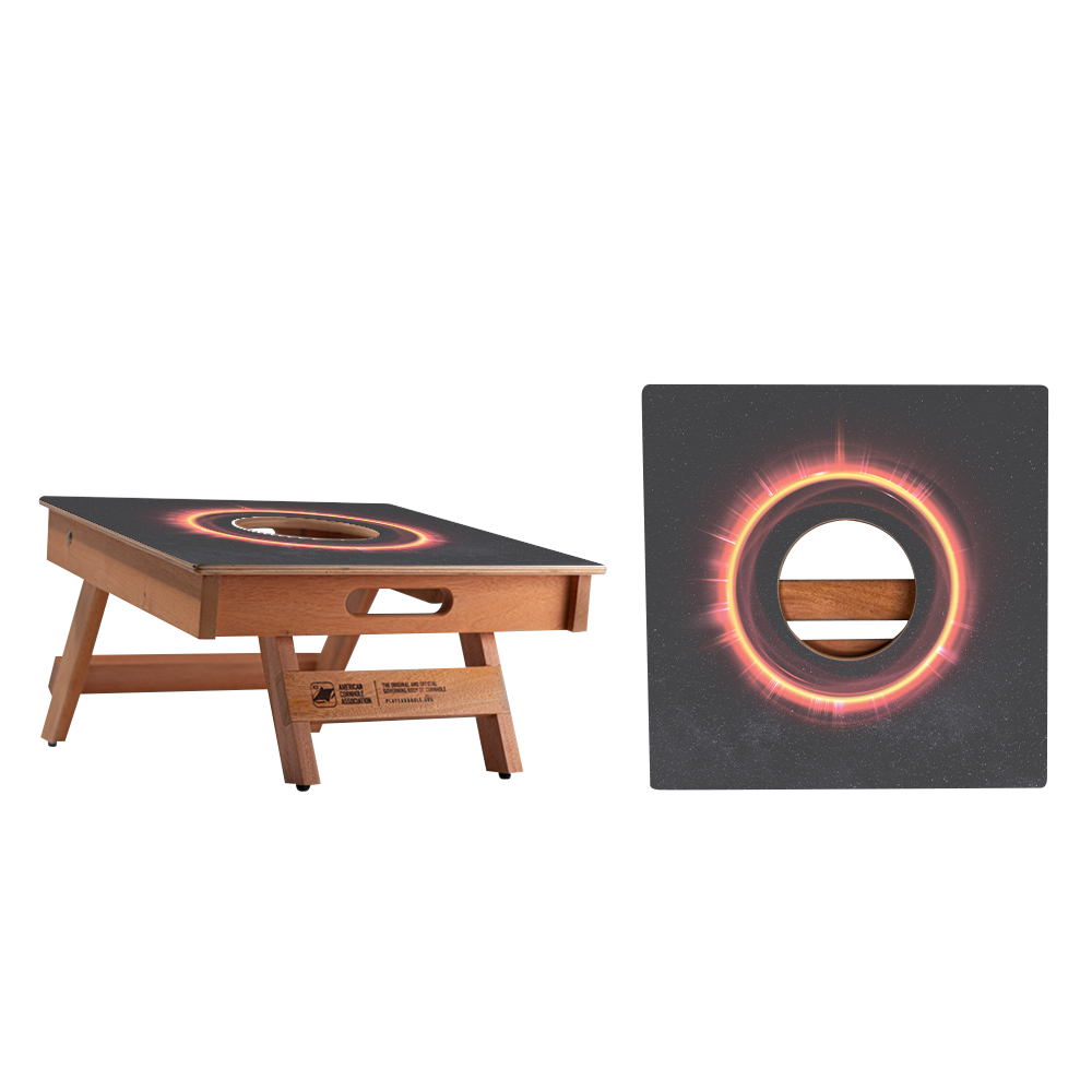 Black Hole Cornhole Airmail Box