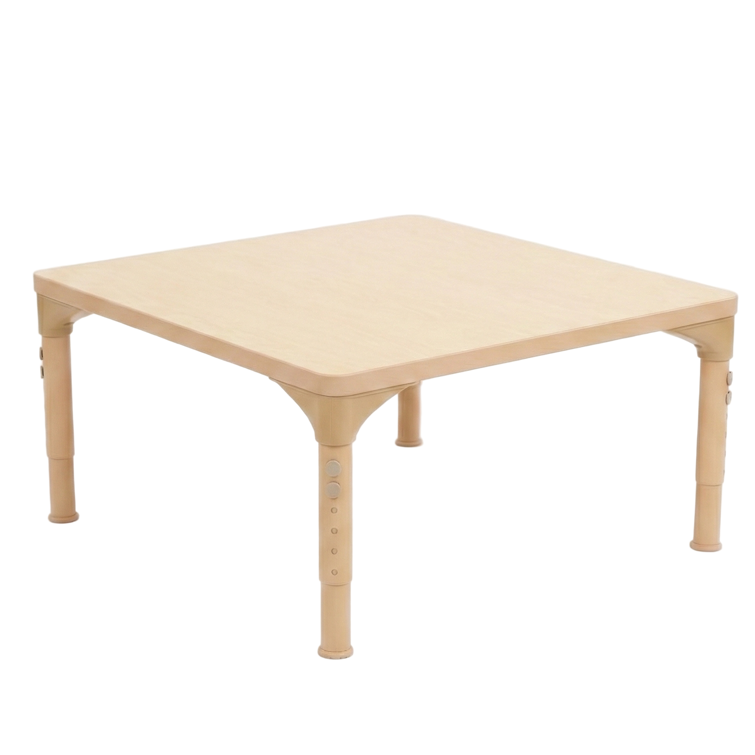 Square Adjustable Kids Table – 17" to 25" Height | Activity Table for Classrooms, Daycares & Homeschool