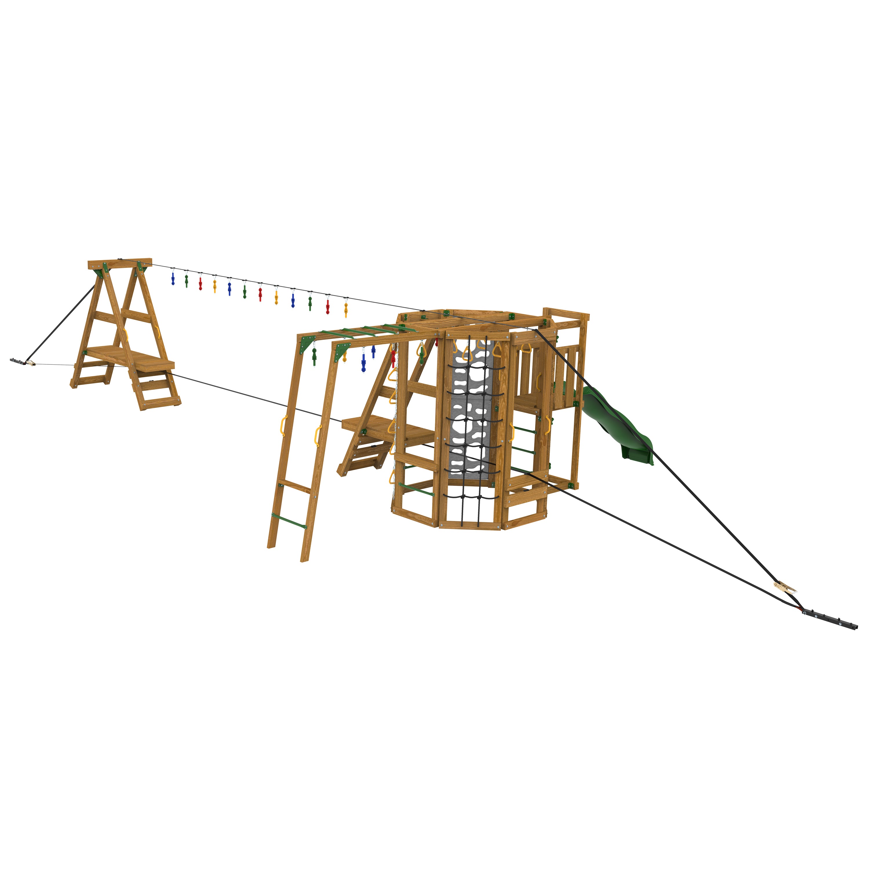 Ninja Power Tower Silver Playset