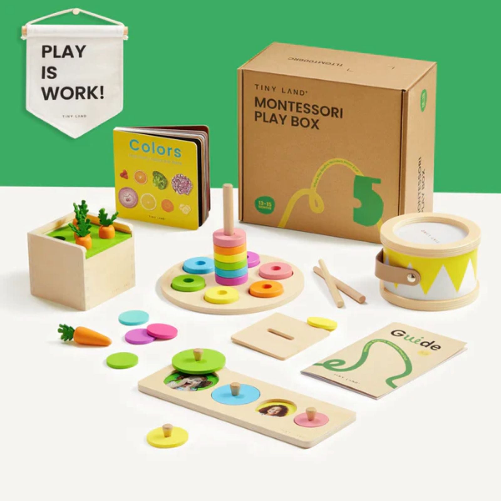 Tiny Land® Montessori Advanced Skills Baby Set(13–24 months)