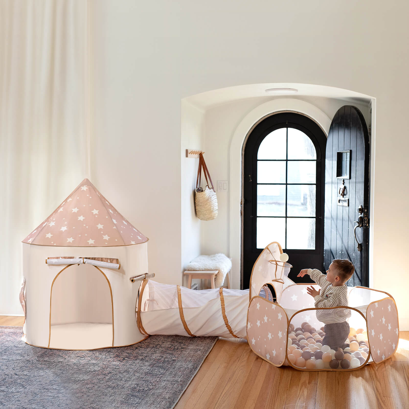 Tiny Land® Adventure 3-in-1 Play Tunnel & Ocean Ball Set