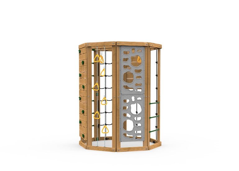 Backyard Playset with Cliff-Hanger | Bronze, 9 Activities