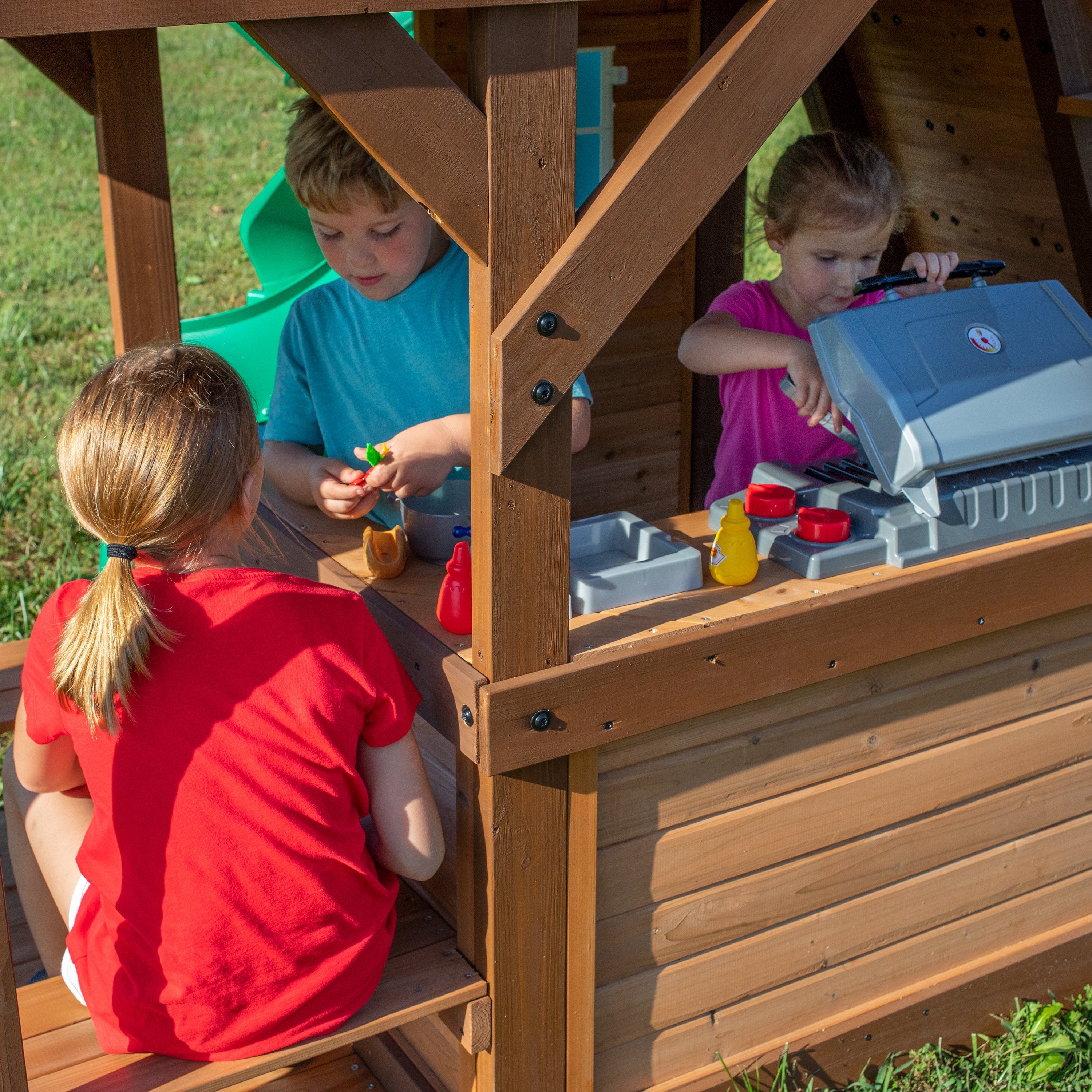 Cedar Cove Swing Set