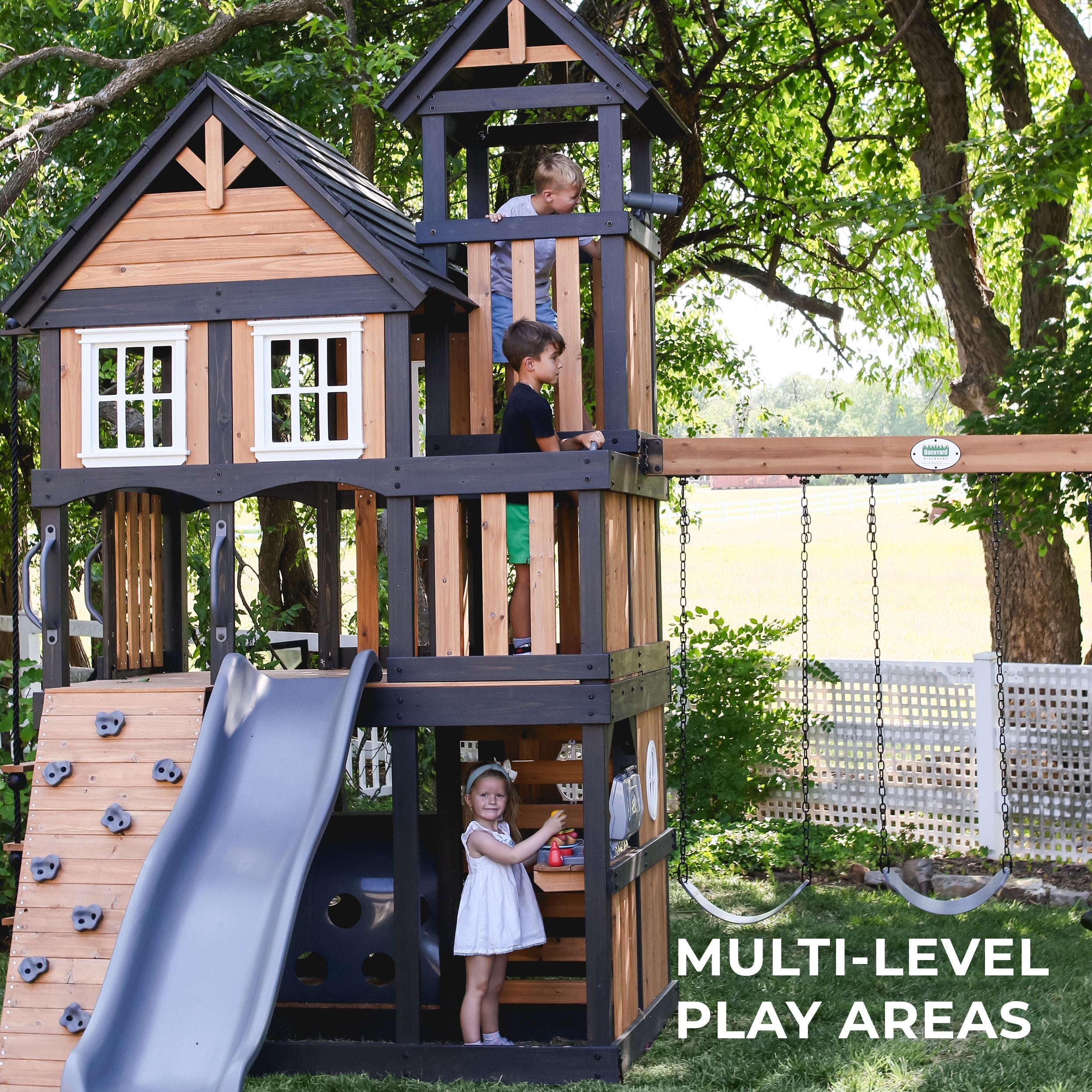 Mystic Tower Swing Set