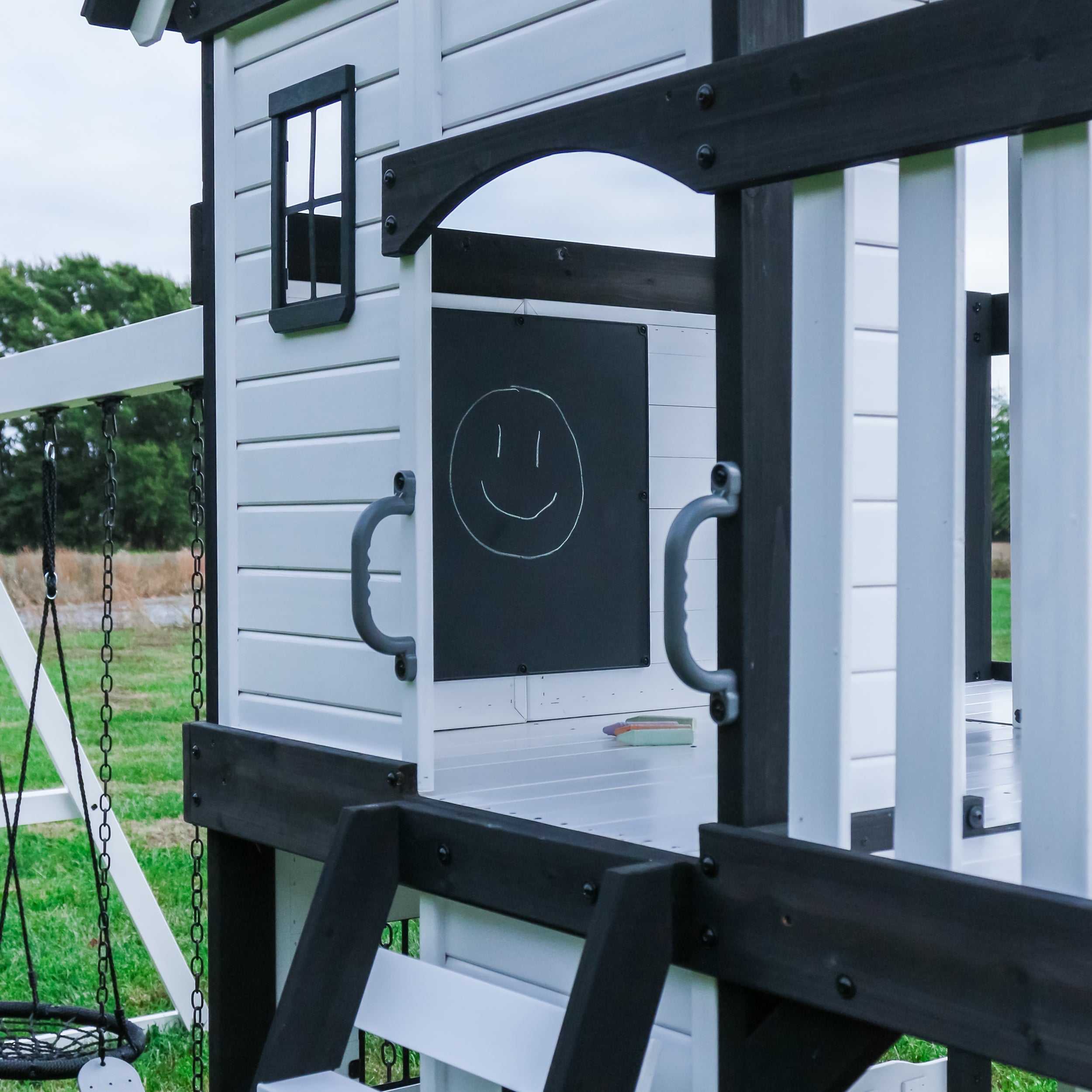 Canyon Creek Swing Set – White