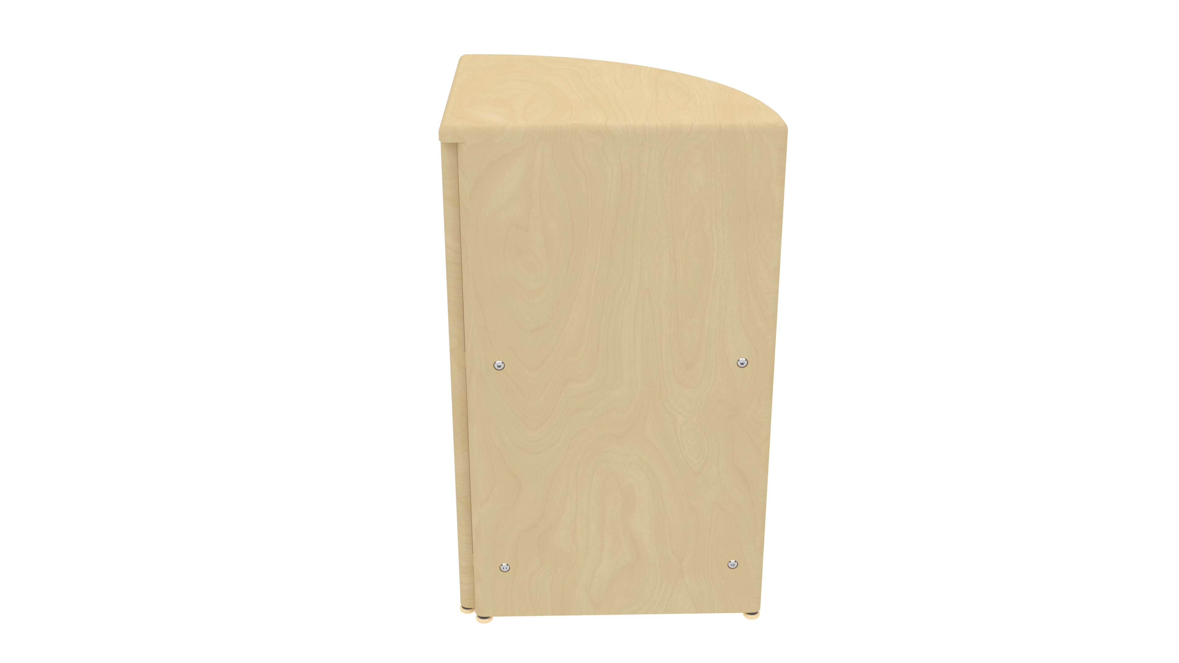 Montessori Classroom Corner Shelf - 24" Tall