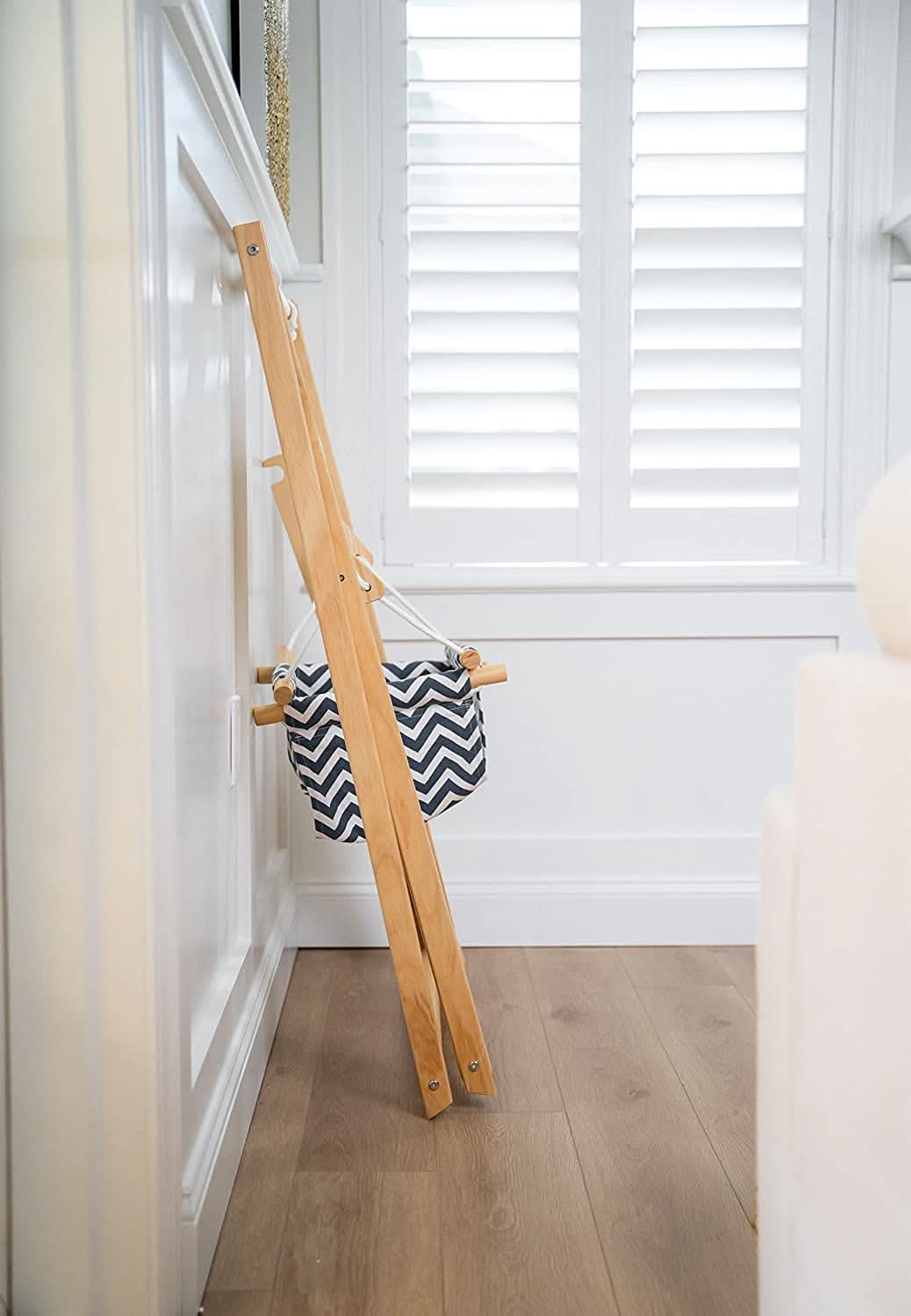 Spruce | Foldable Baby Swing - Blue Wave