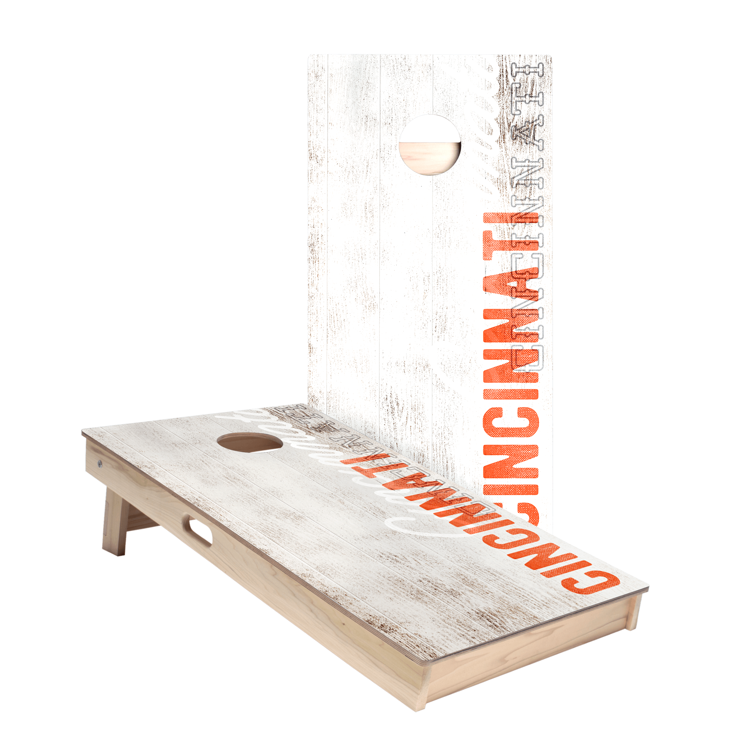 Cincinnati Football Vintage Gameday Star Cornhole Boards