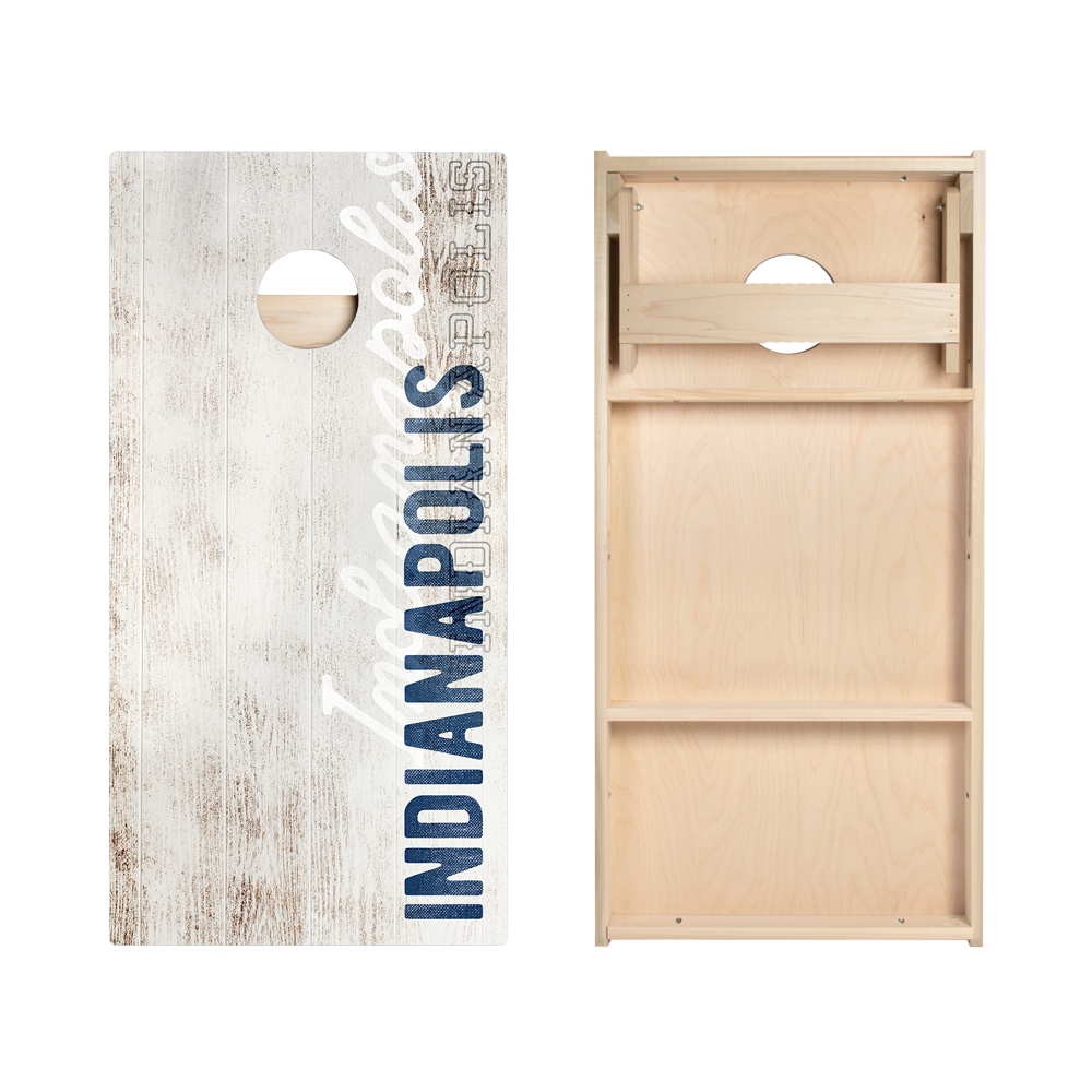 Indianapolis Football Vintage Gameday Star Cornhole Boards