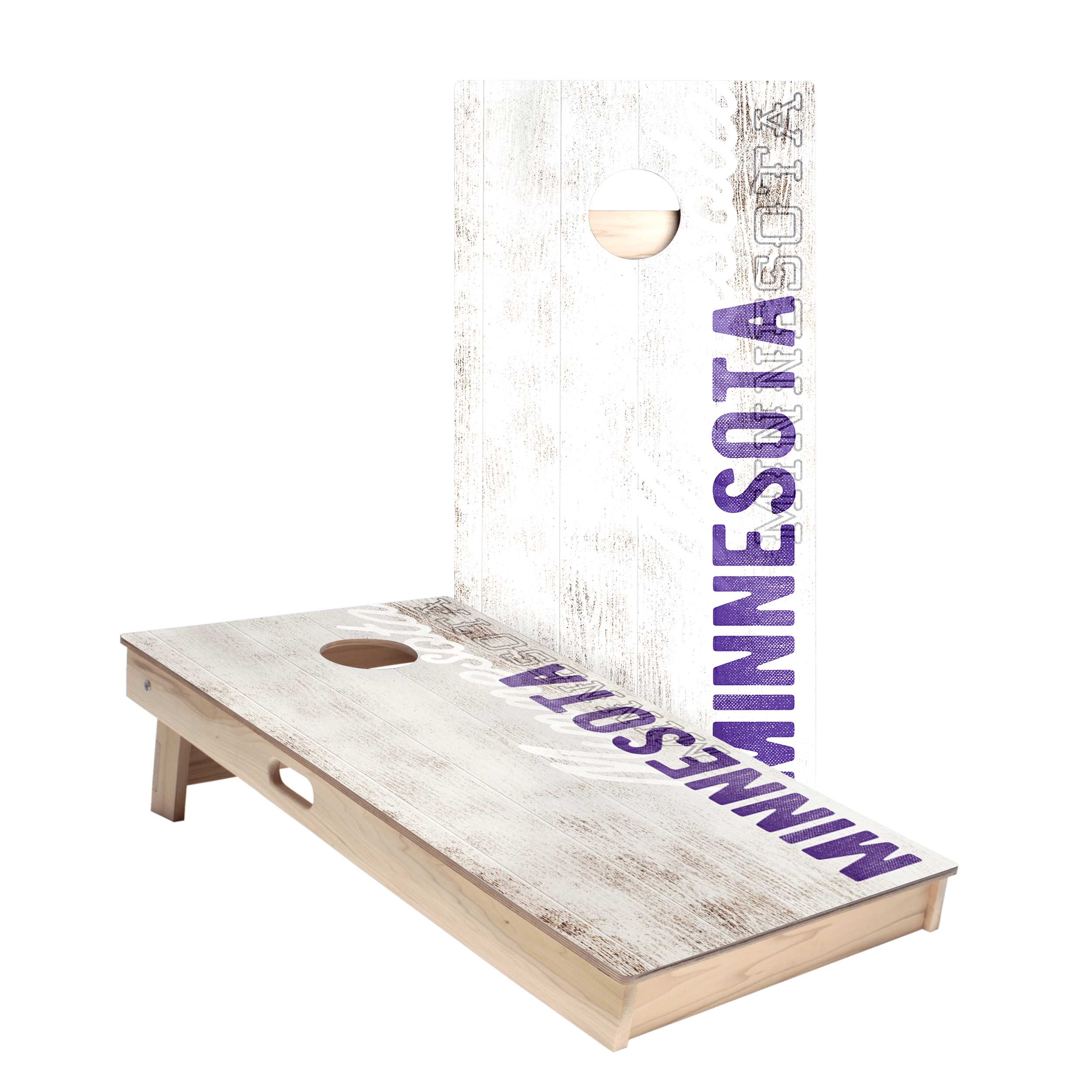 Minnesota Football Vintage Gameday Star Cornhole Boards