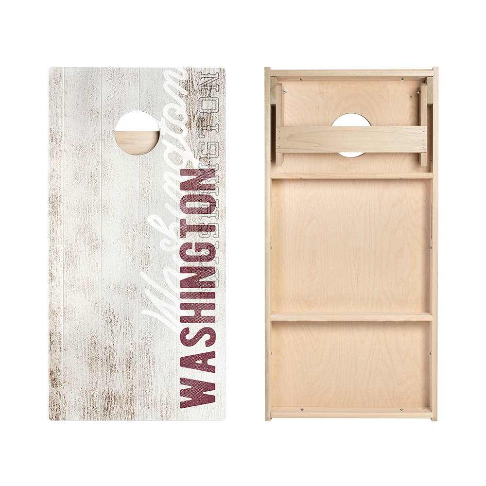 Washington Football Vintage Gameday Star Cornhole Boards