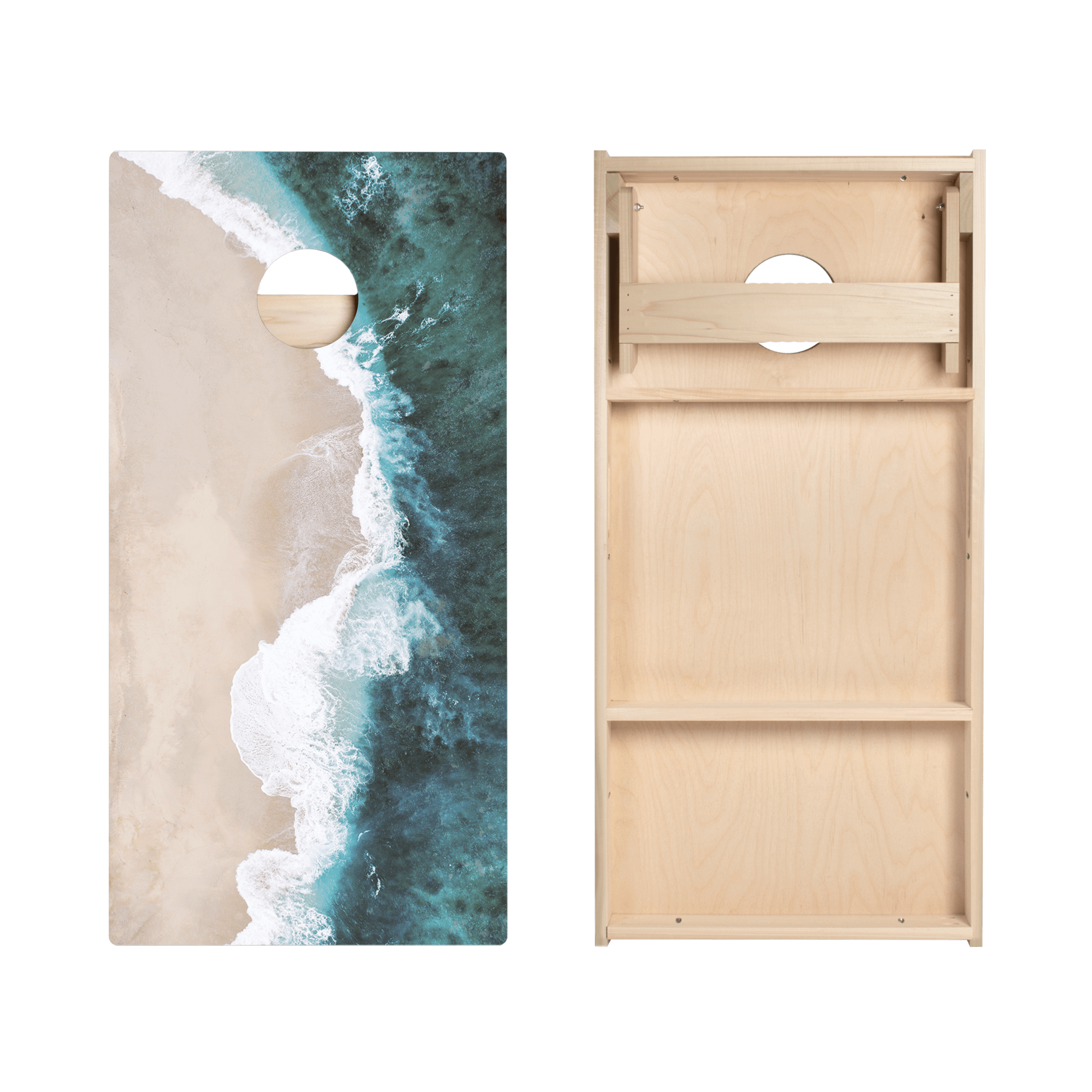 Vintage Wave Star Cornhole Boards
