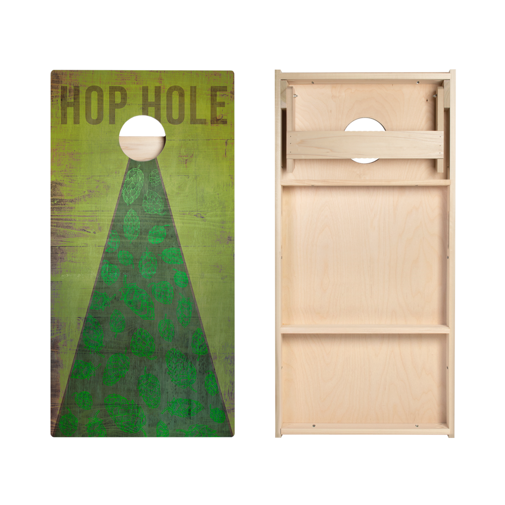 Hop Hole Star Cornhole Boards
