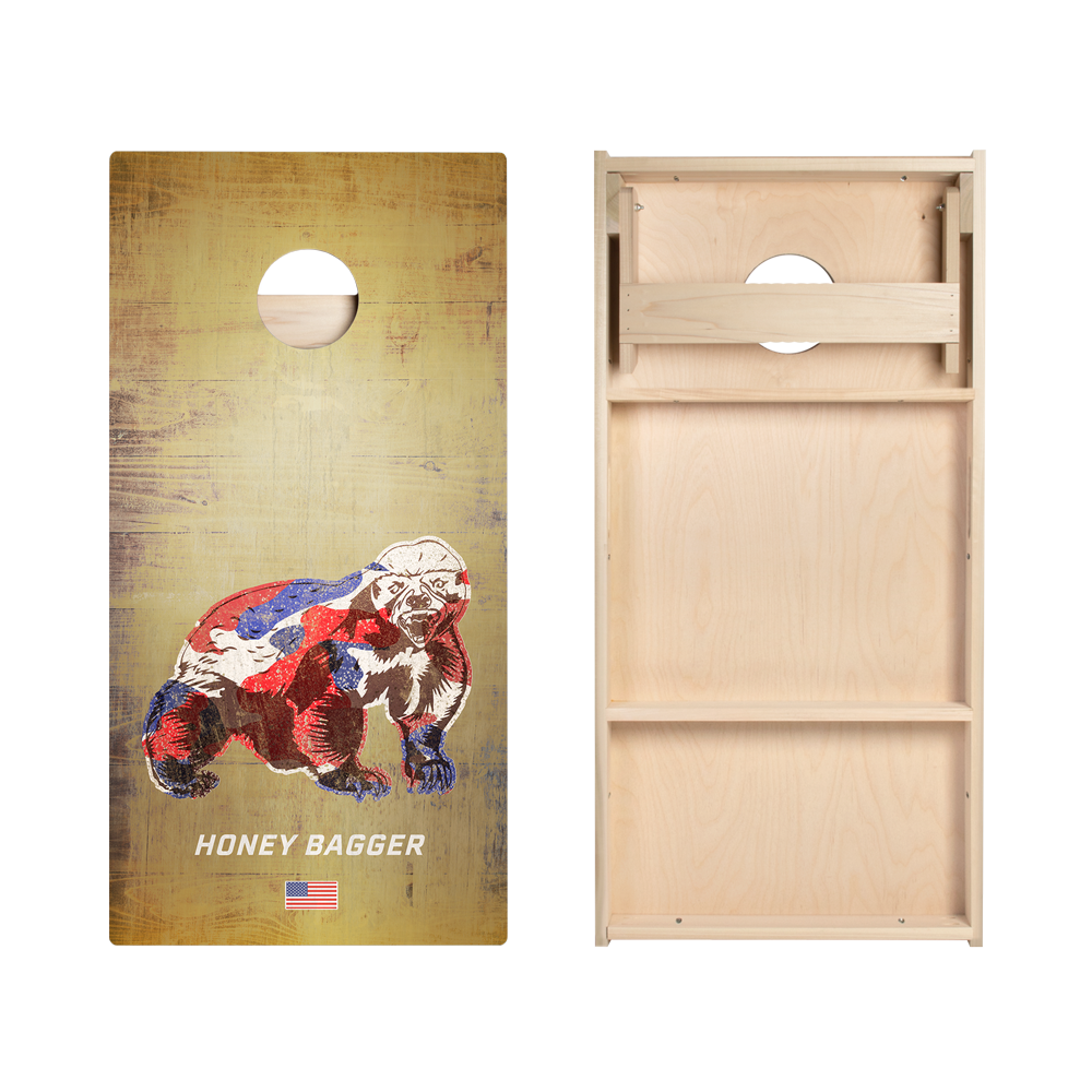 Honey Bagger Star Cornhole Boards