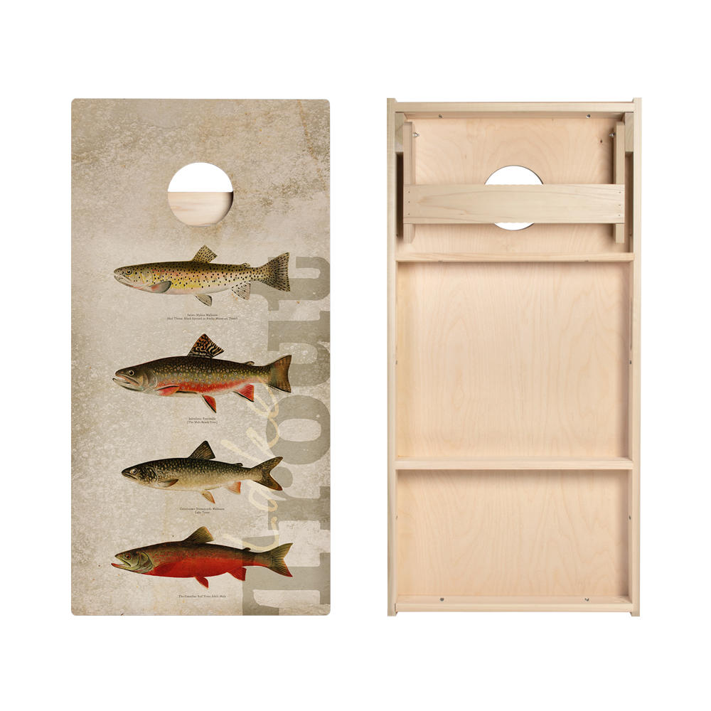 Trout Star Cornhole Boards
