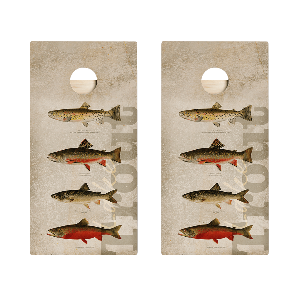Trout Star Cornhole Boards