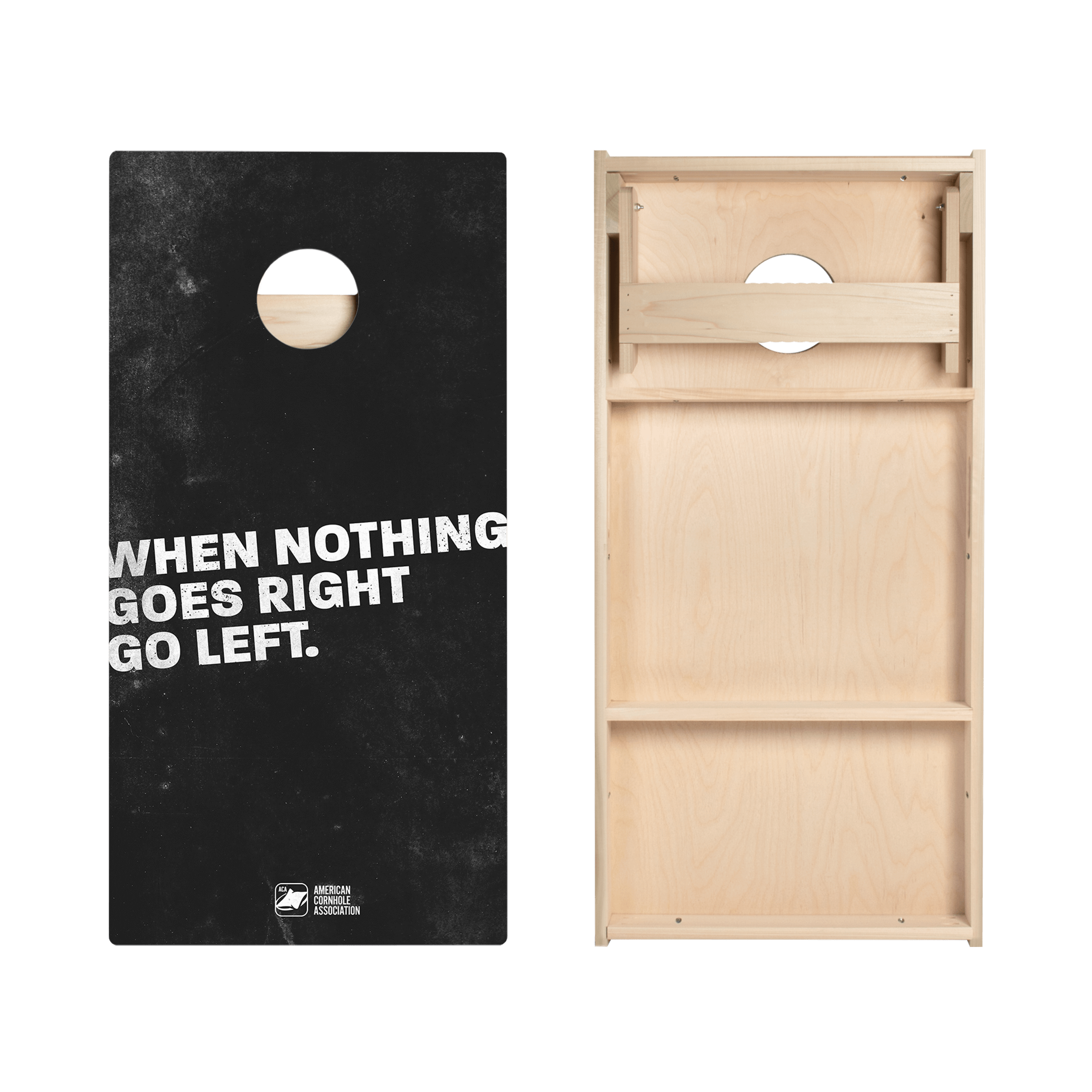 Go Left Star Cornhole Boards