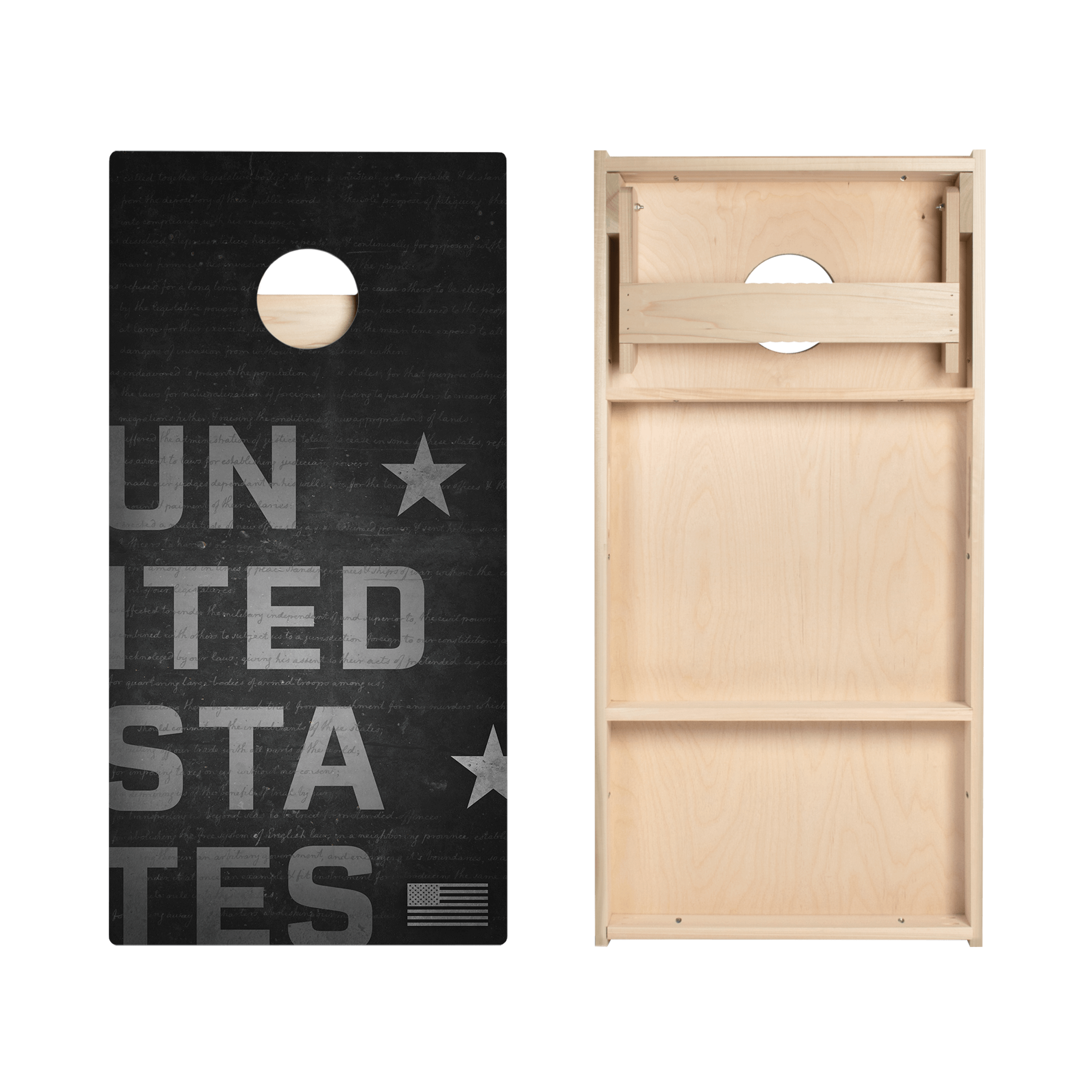 United States Constitution Star Cornhole Boards
