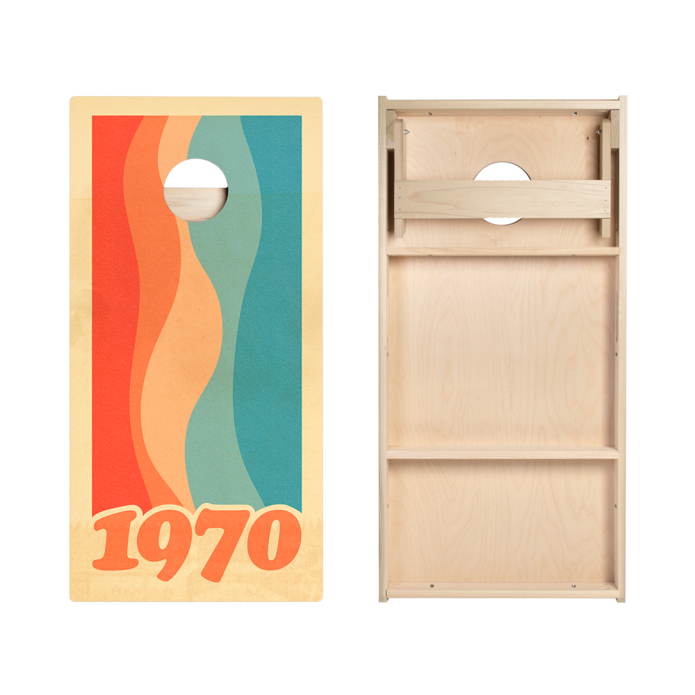 1970 Graphic Star Cornhole Boards