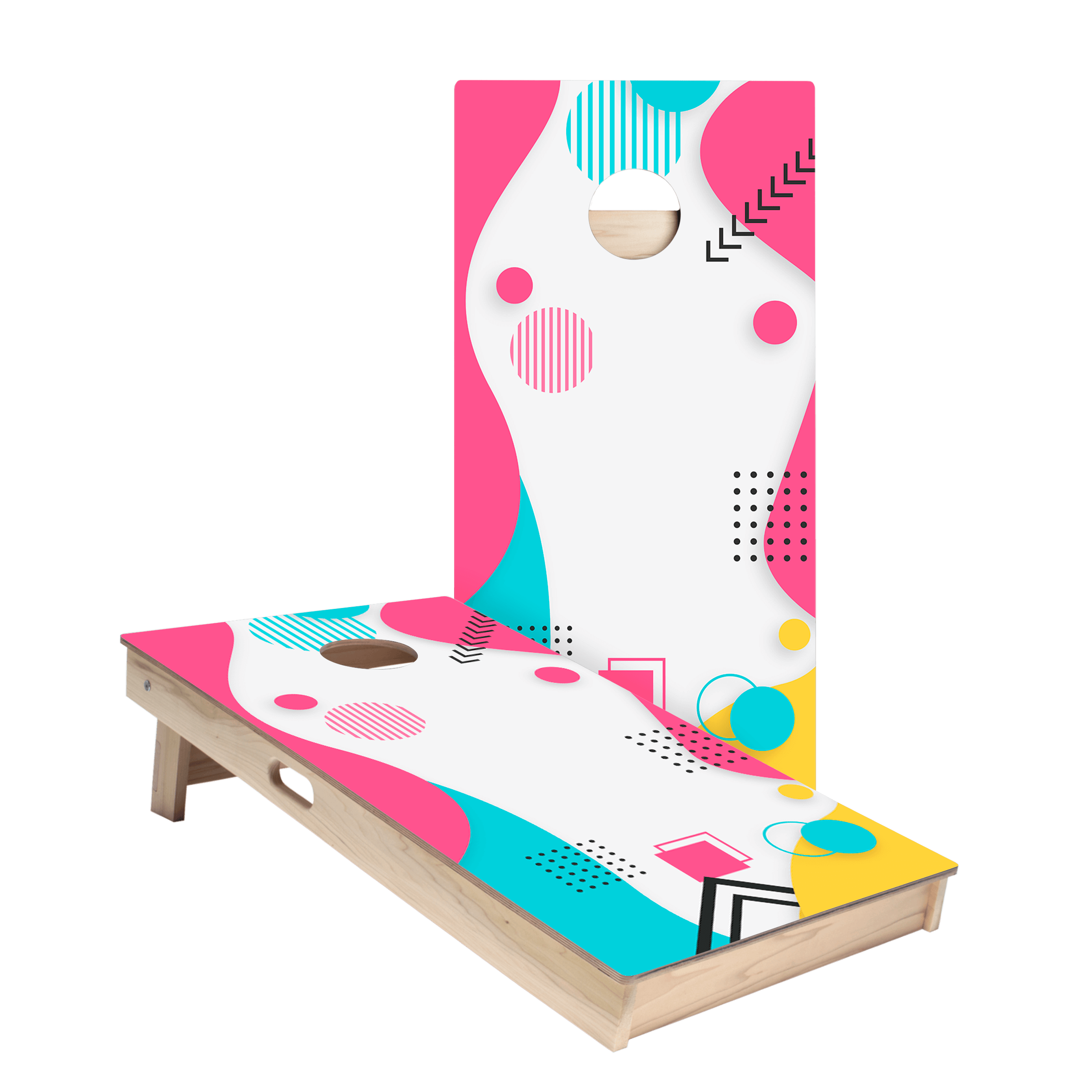 80s Pop Art Star Cornhole Boards