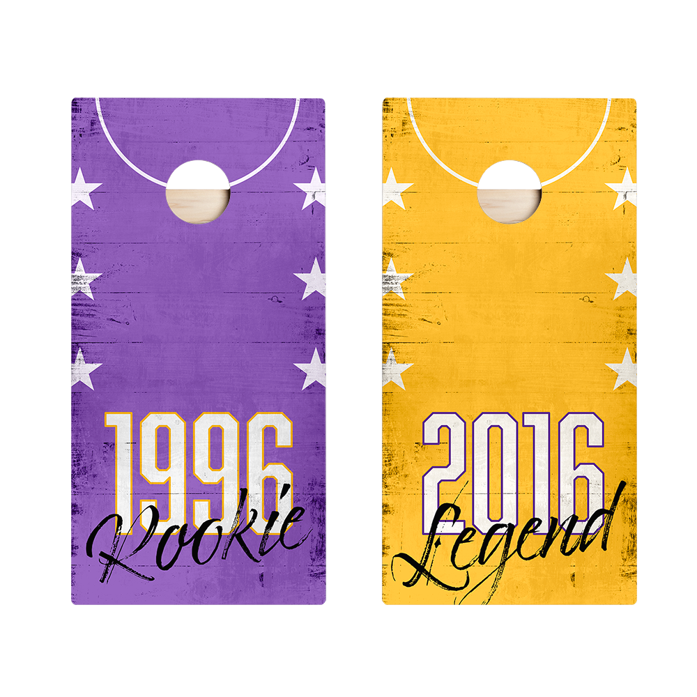 Rookie And Legend Star Cornhole Boards