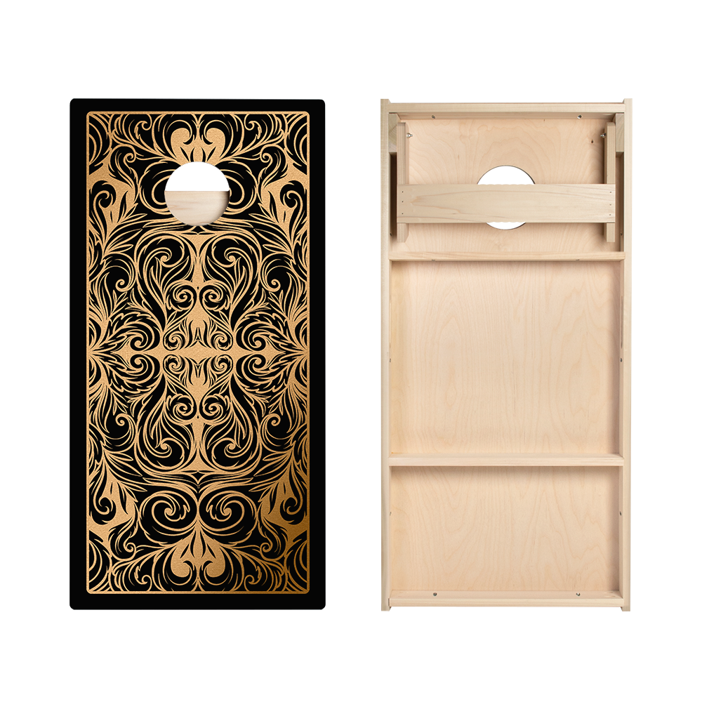 King Of Hearts Star Cornhole Boards