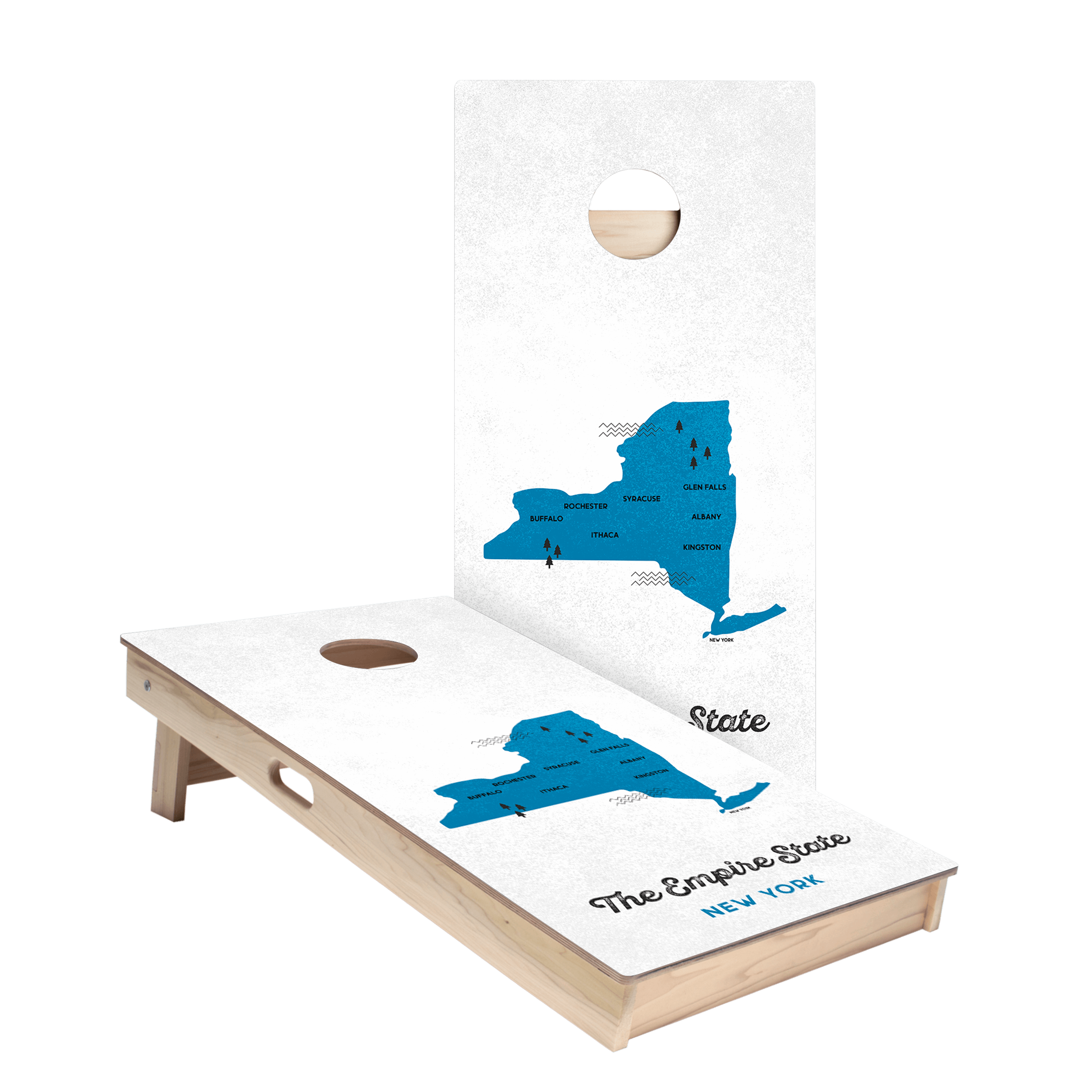Empire State Star Cornhole Boards
