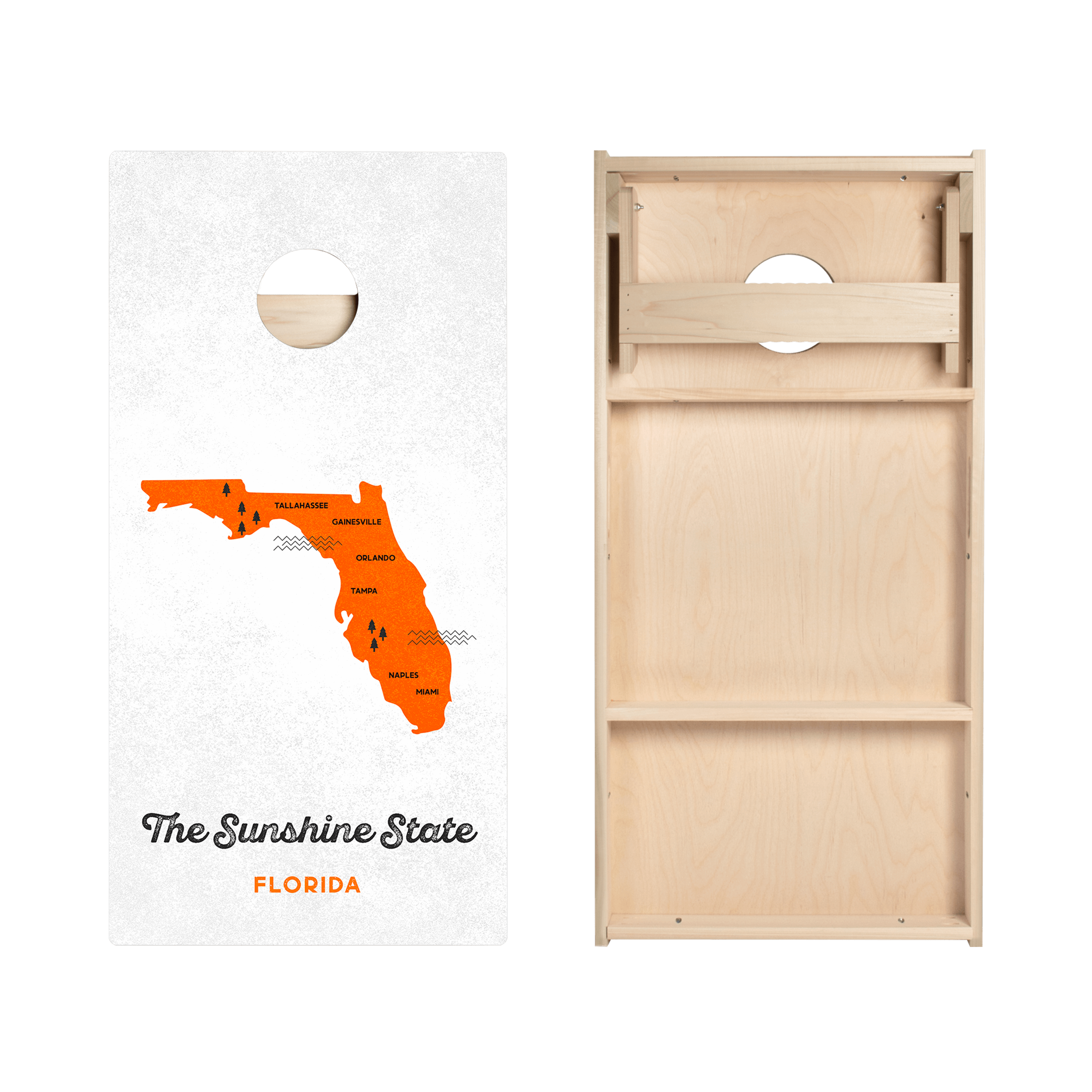 Sunshine State Star Cornhole Boards