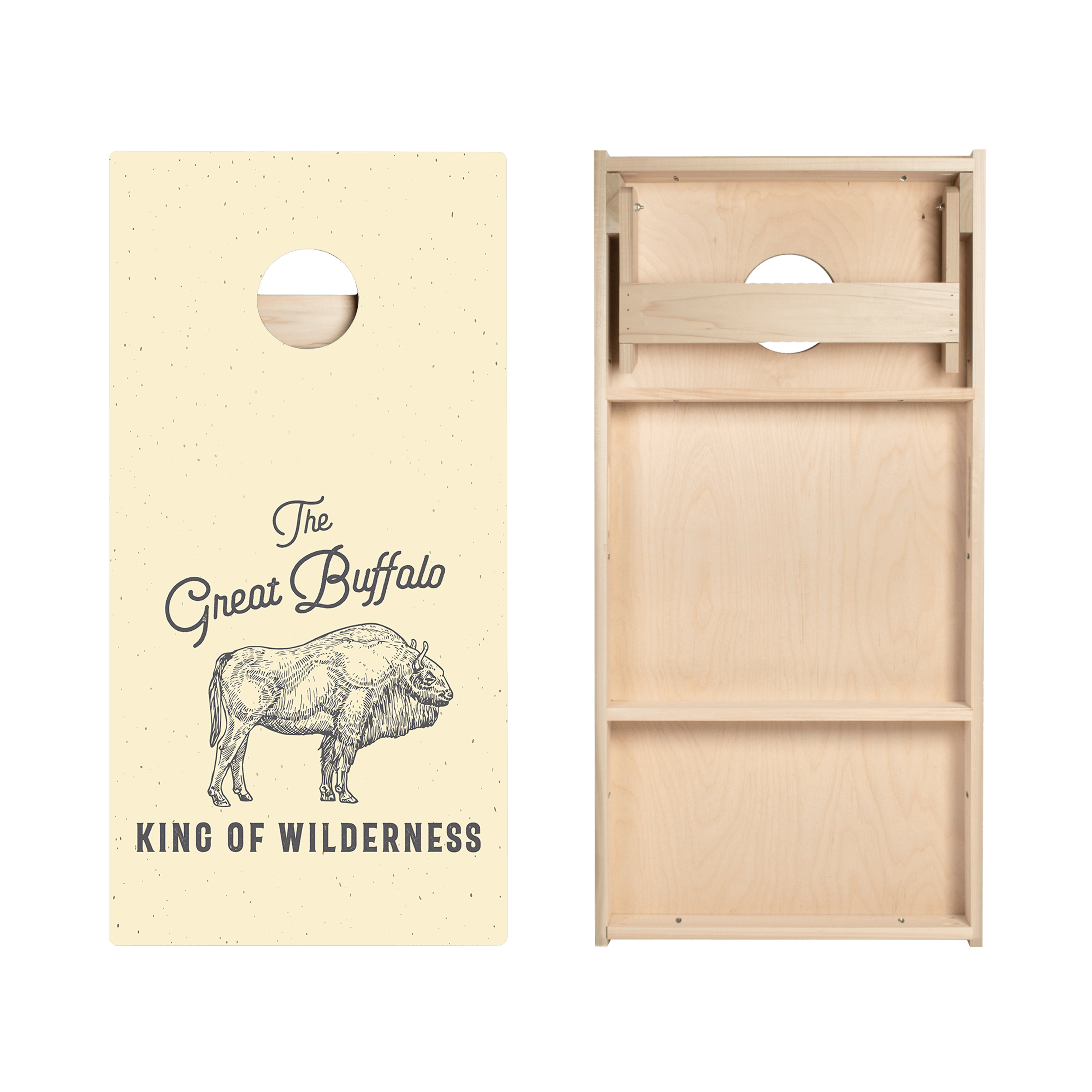 The Great Buffalo Star Cornhole Boards