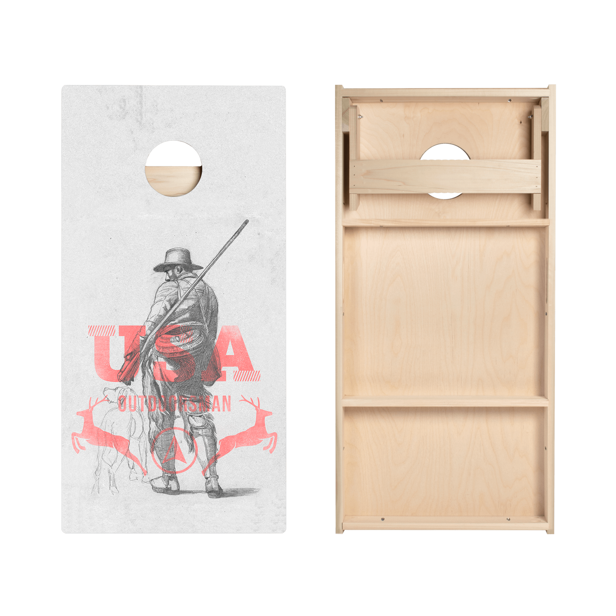 USA Outdoorsman Star Cornhole Boards