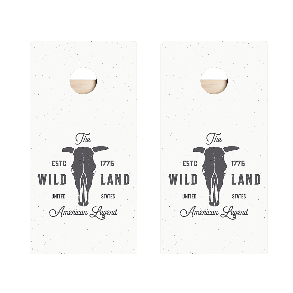 Wild Land Star Cornhole Boards
