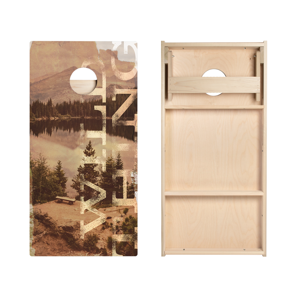 Wild Thing Landscape Star Cornhole Boards