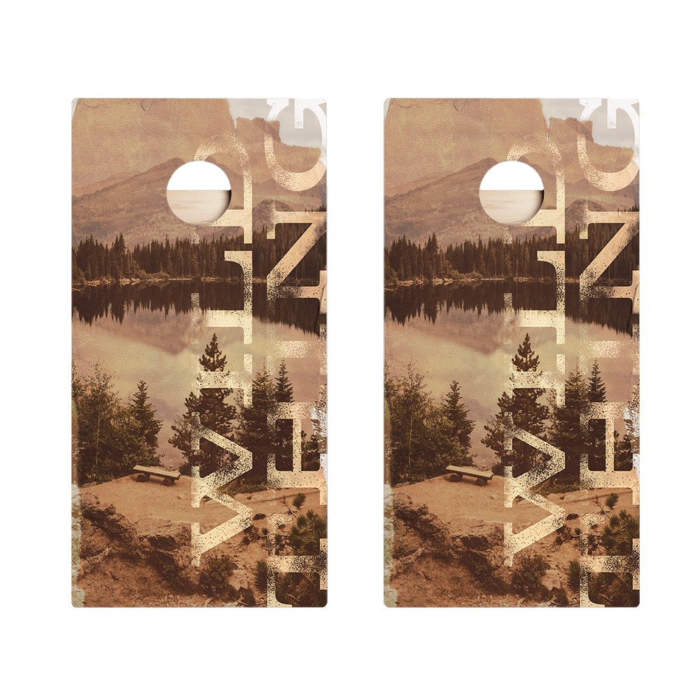 Wild Thing Landscape Star Cornhole Boards