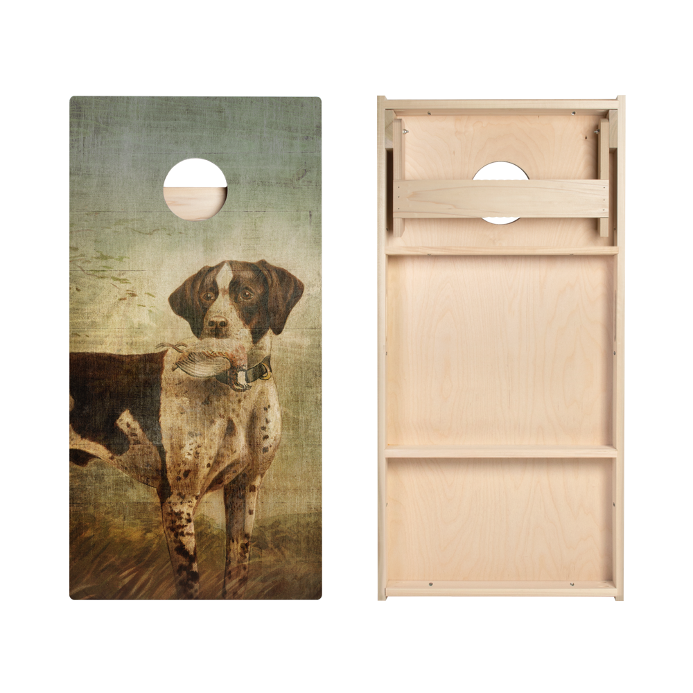 Hunting Dog Star Cornhole Boards
