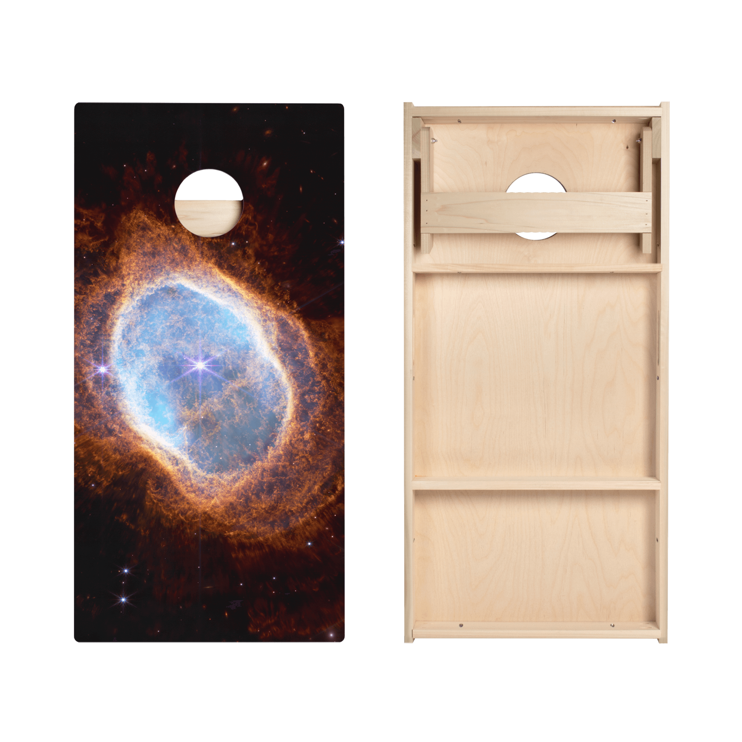 Southern Ring Nebula Star Cornhole Boards