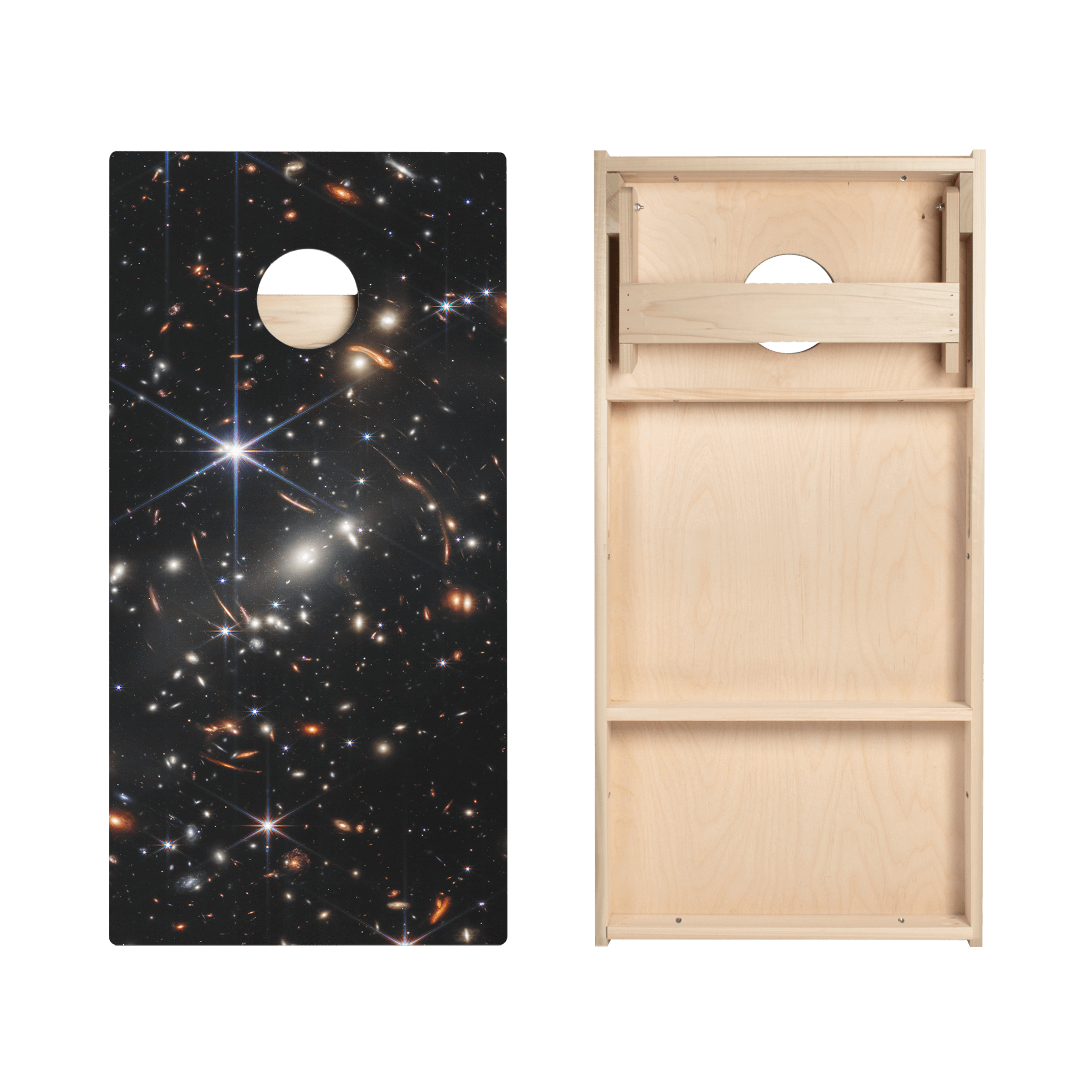 Deep Field Star Cornhole Boards