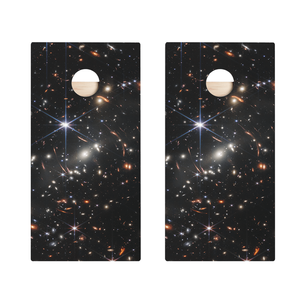 Deep Field Star Cornhole Boards