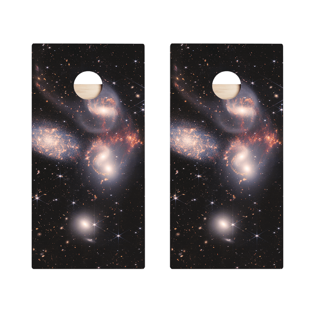 Stephan’s Quintet Star Cornhole Boards