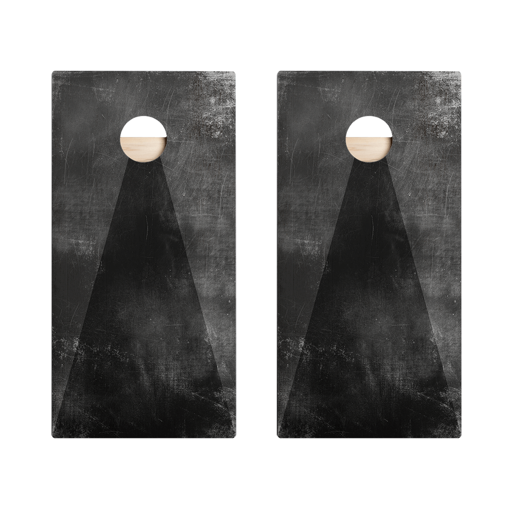 Classic Triangle - Black Star Cornhole Boards