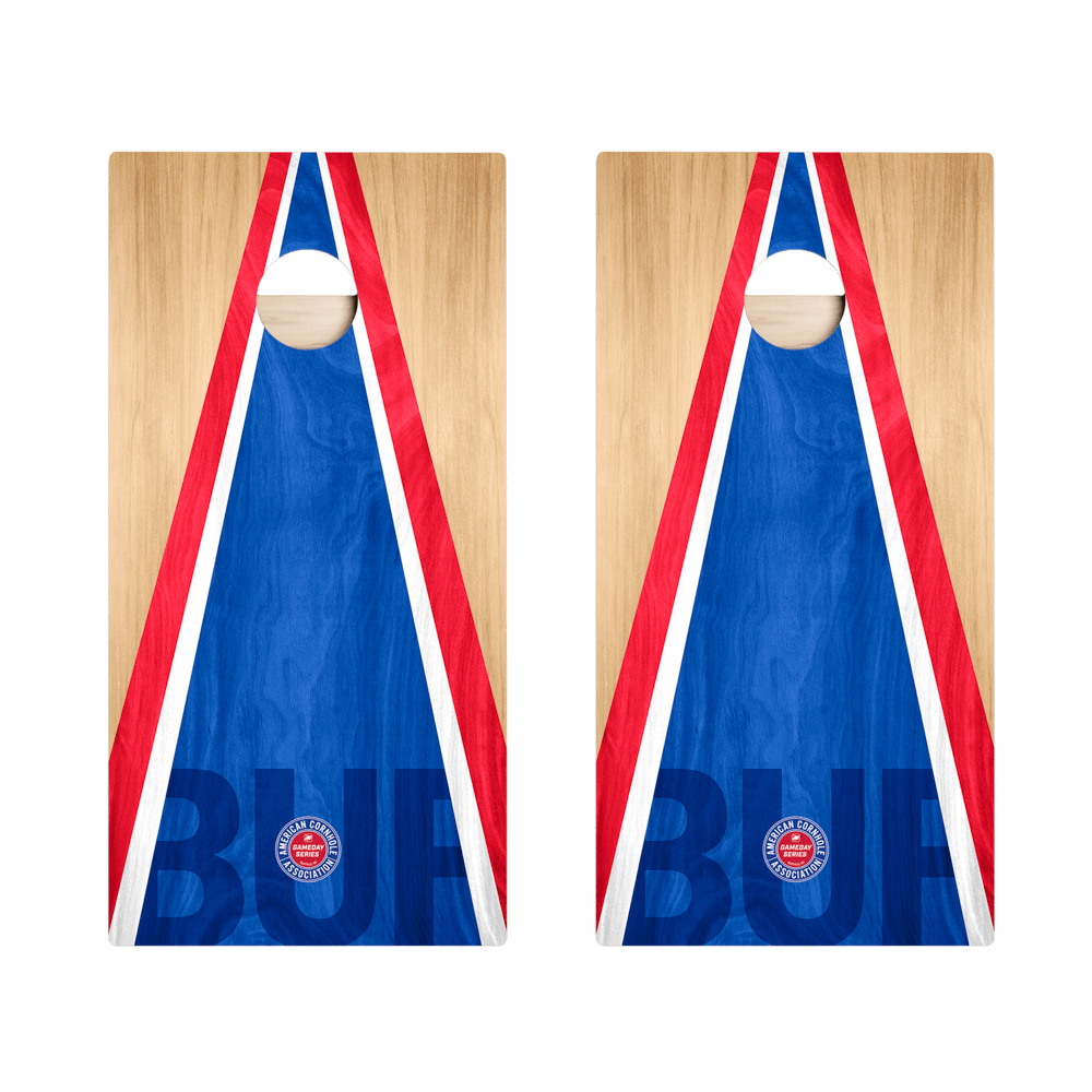 Buffalo Football Gameday Classic Triangle Star Cornhole Boards
