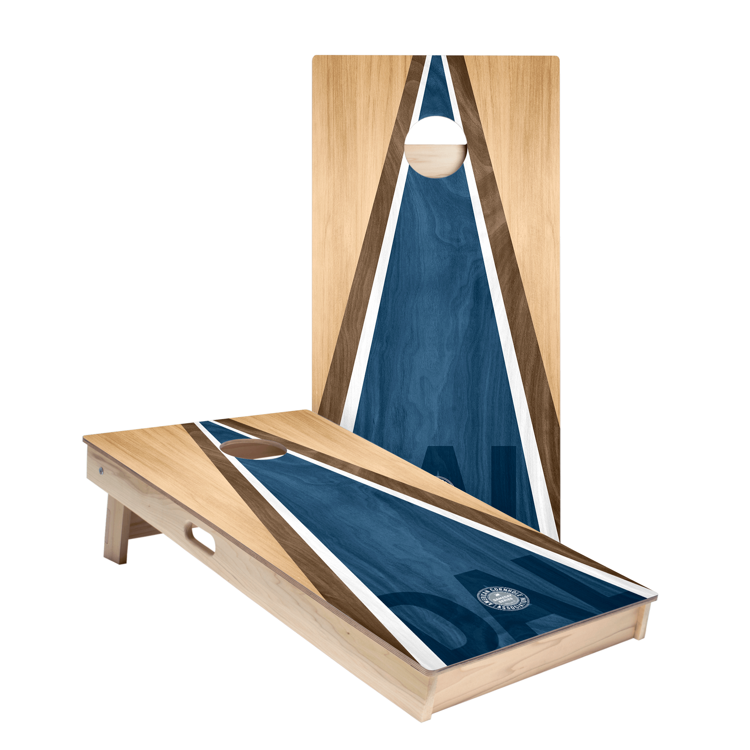 Dallas Football Gameday Classic Triangle Star Cornhole Boards