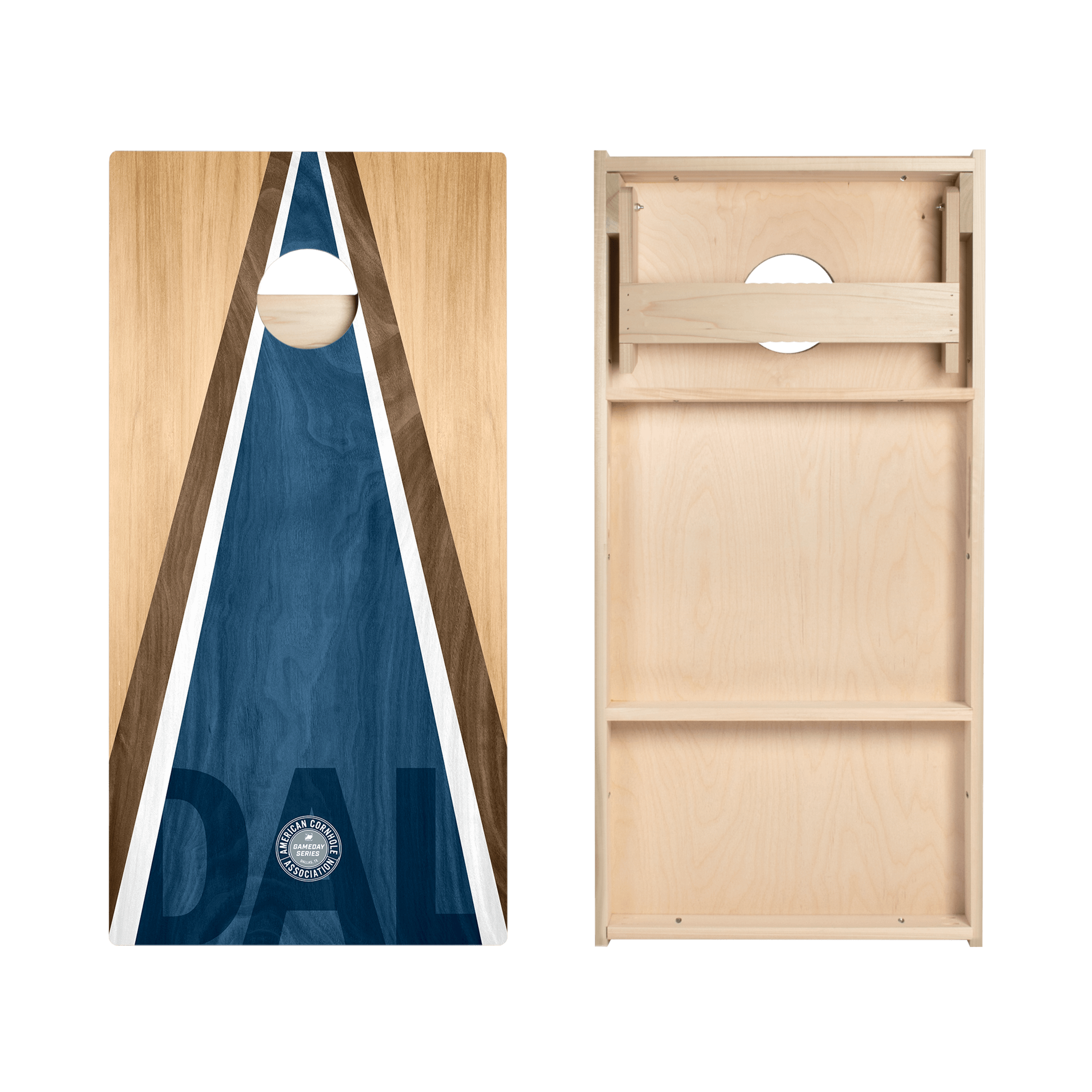 Dallas Football Gameday Classic Triangle Star Cornhole Boards