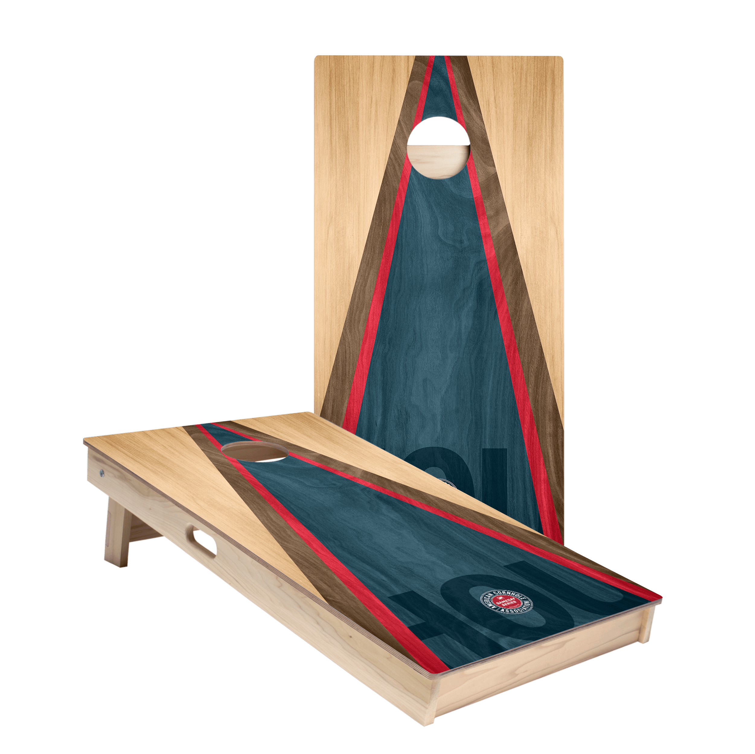 Houston Football Gameday Classic Triangle Star Cornhole Boards